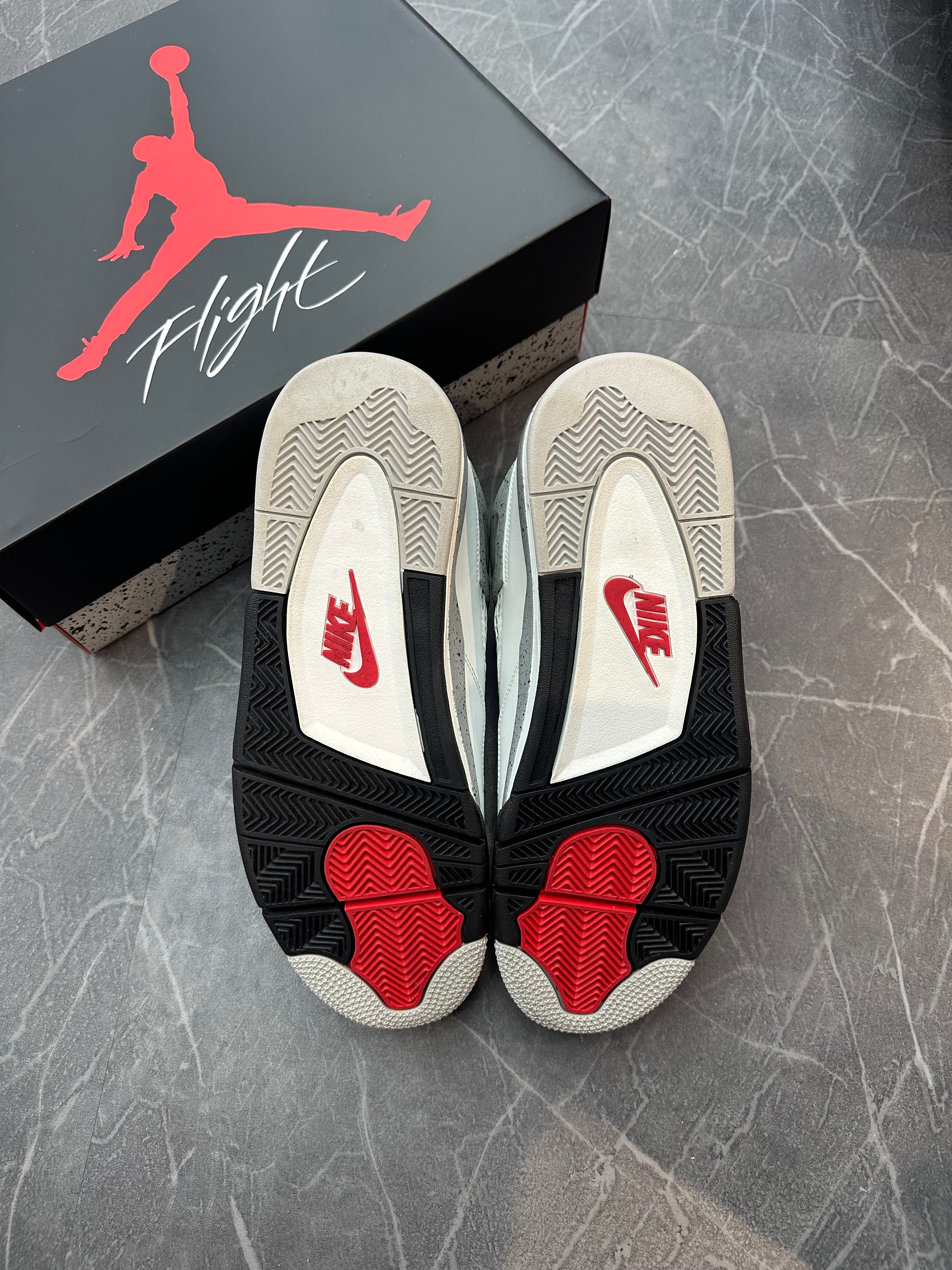 Jordan 4 “White Cement” (2025)