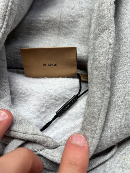 Supreme x Burberry Box Logo Hoodie “Grey”