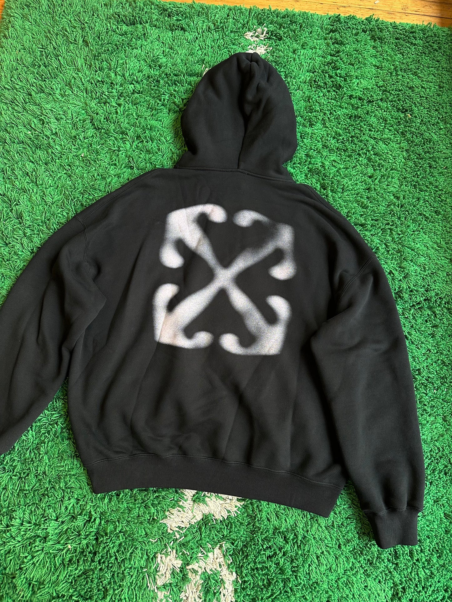 Off-White Hoodie “Faded Cross”