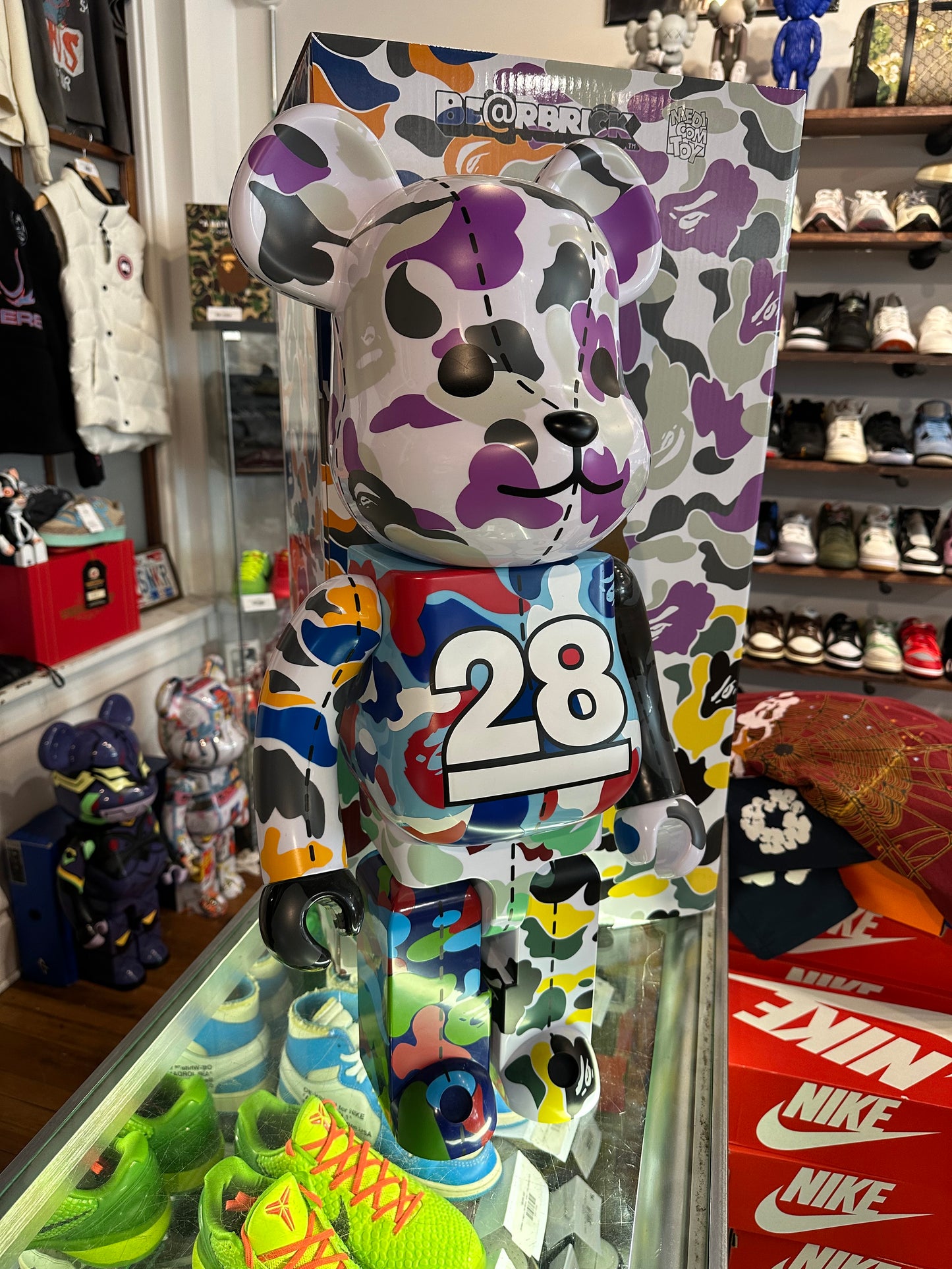 Bearbrick 1000% x BAPE 28th Anniversary #1