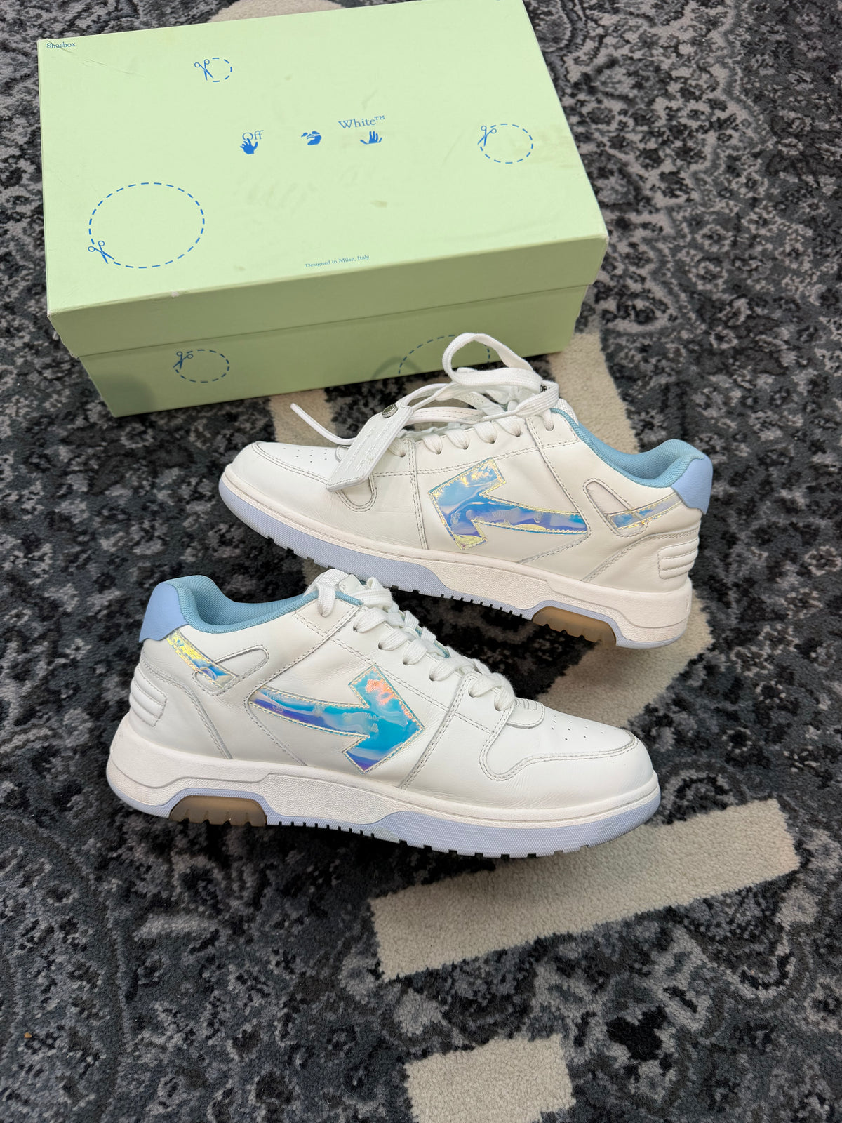 Off White Out Of Office “Blue White”