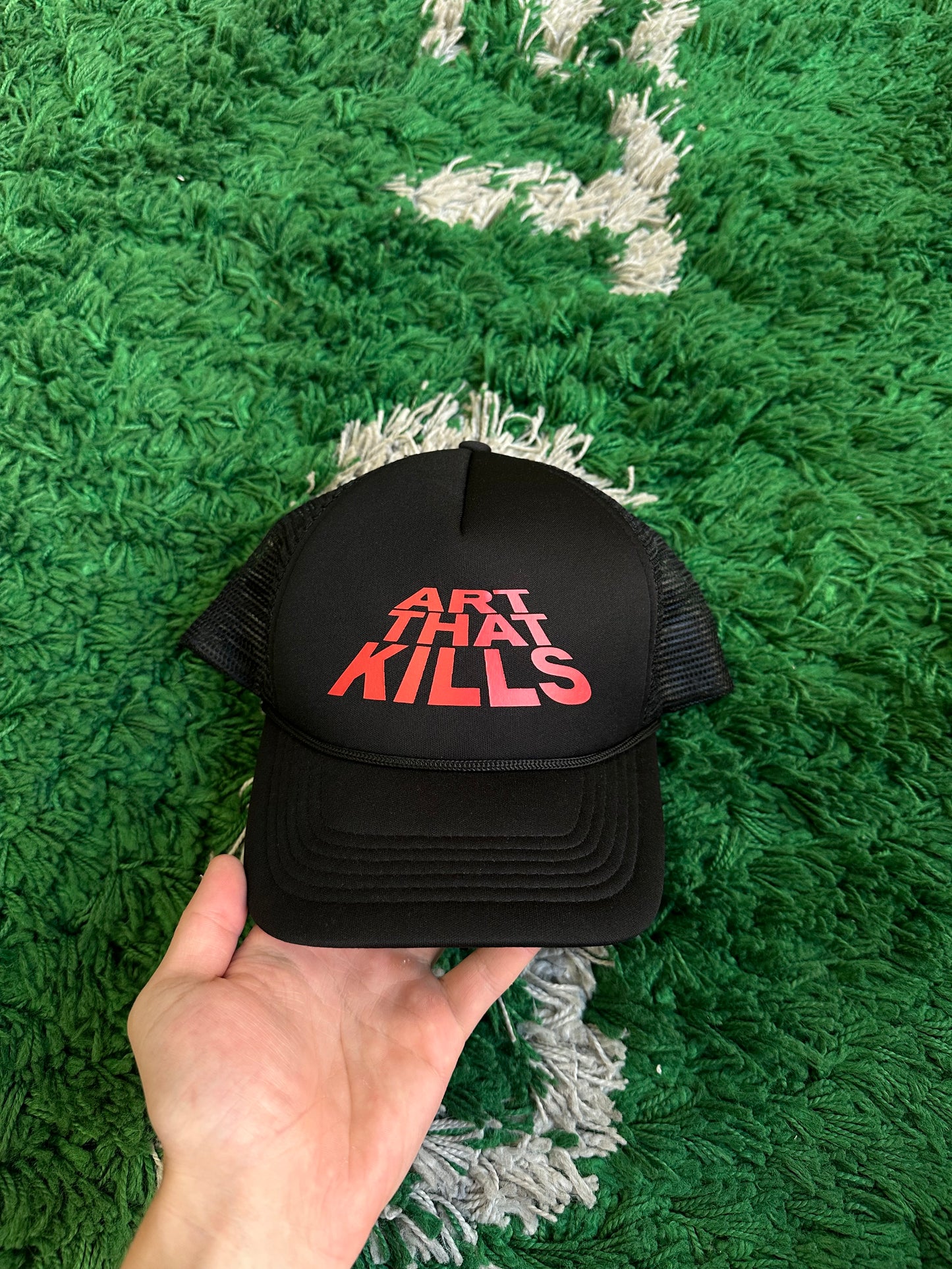 Gallery Dept Trucker Black/Red Logo