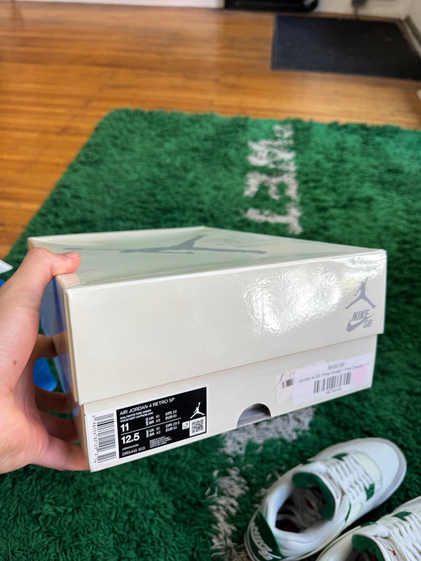 Jordan 4 SB “Pine”