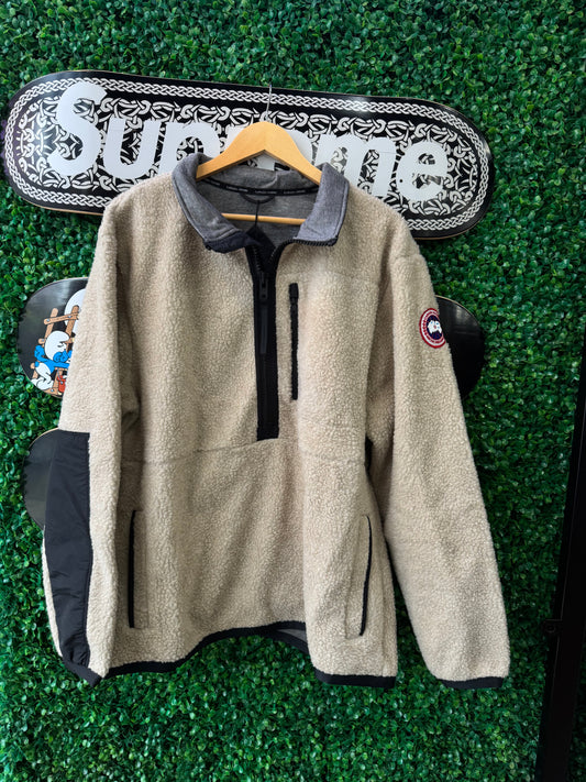Canada Goose Renfrew Fleece Jacket “Light Tan”