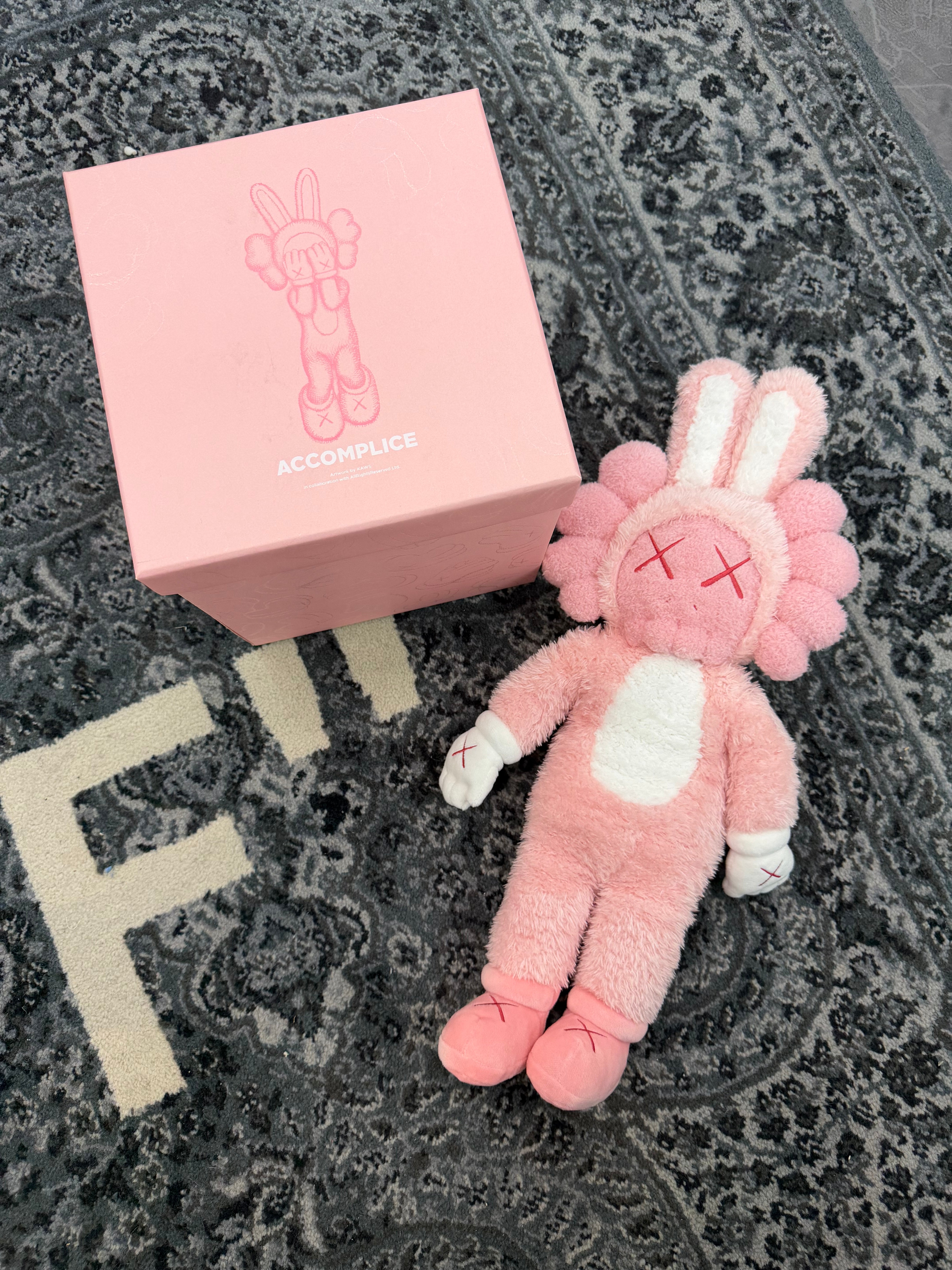 Kaws Pink Plush “Accomplice”