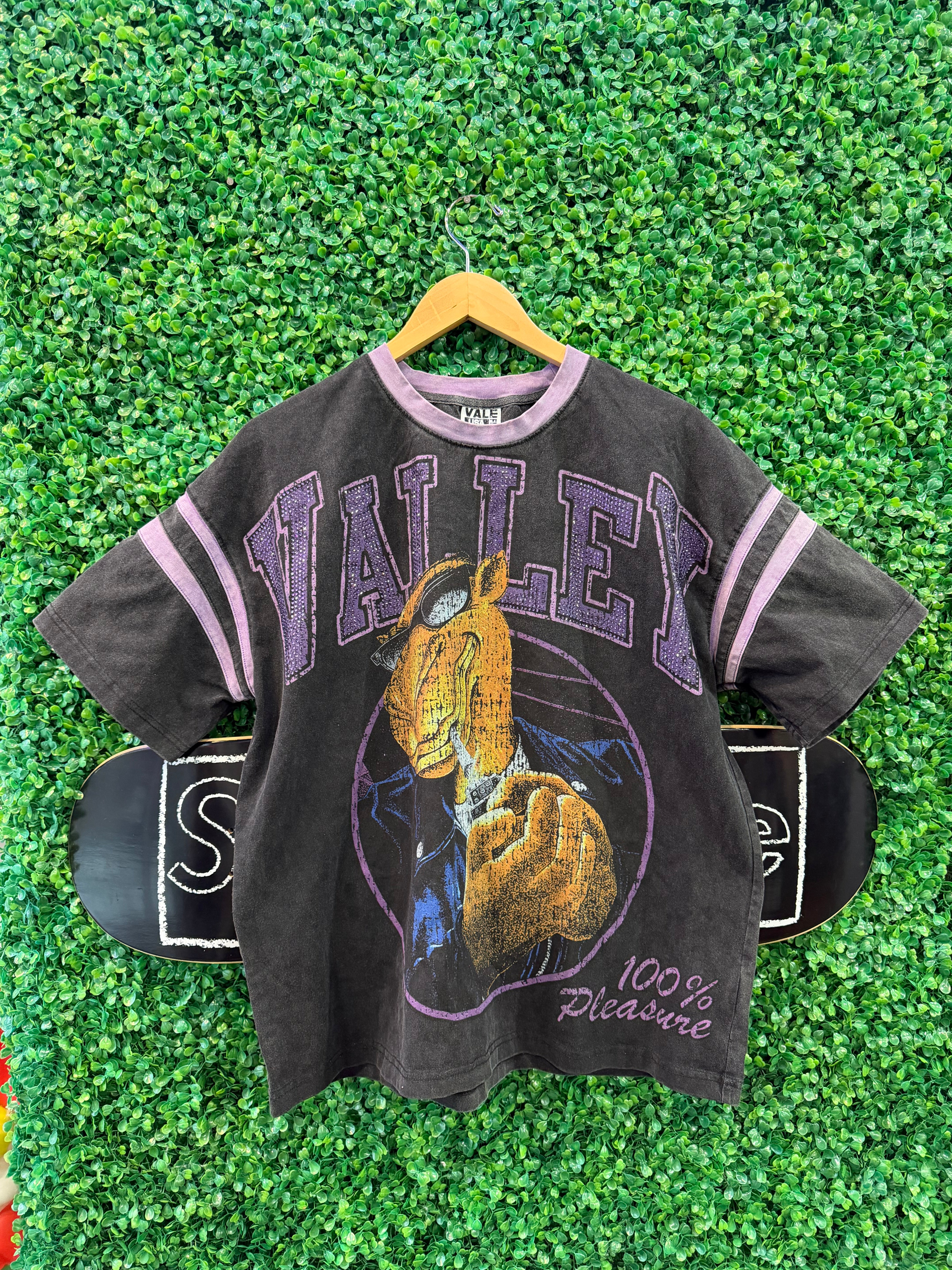 Vale Purple Rays Bling Tee “Black”