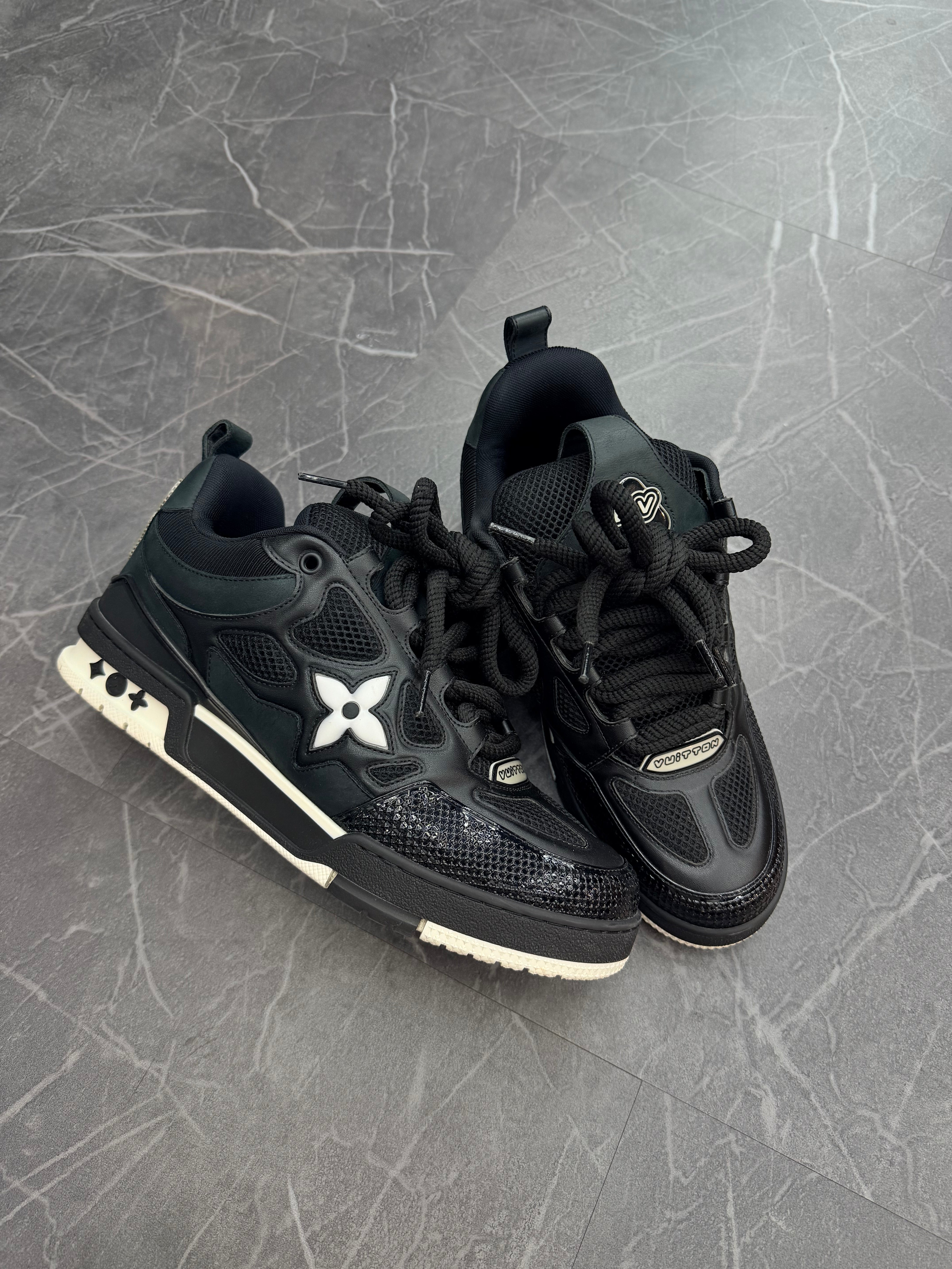 Louis Vuitton LV Skate Sneaker “Black / White”
