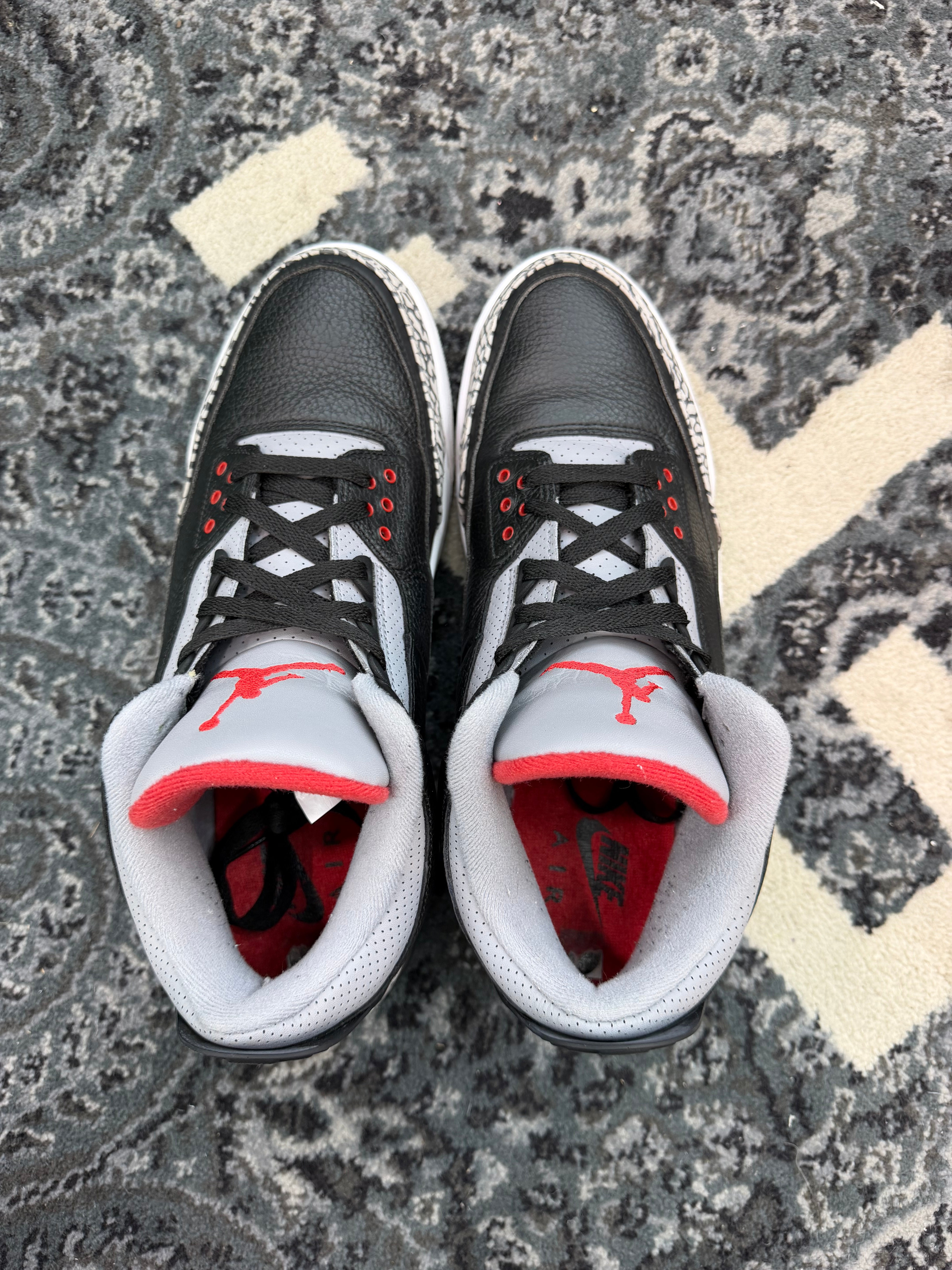 Jordan 3 “Black Cement” (2018)