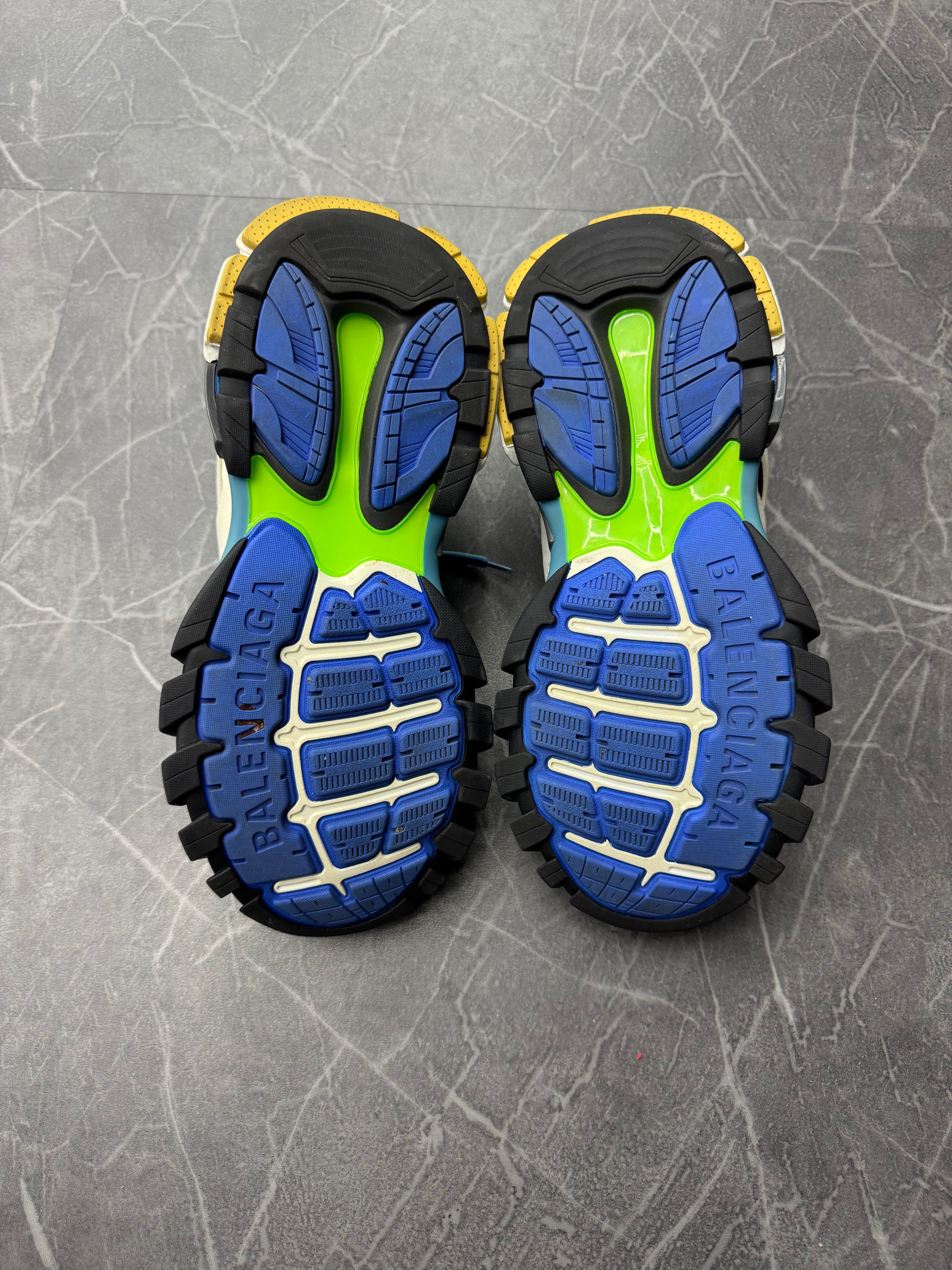 Balenciaga Track Green White Blue