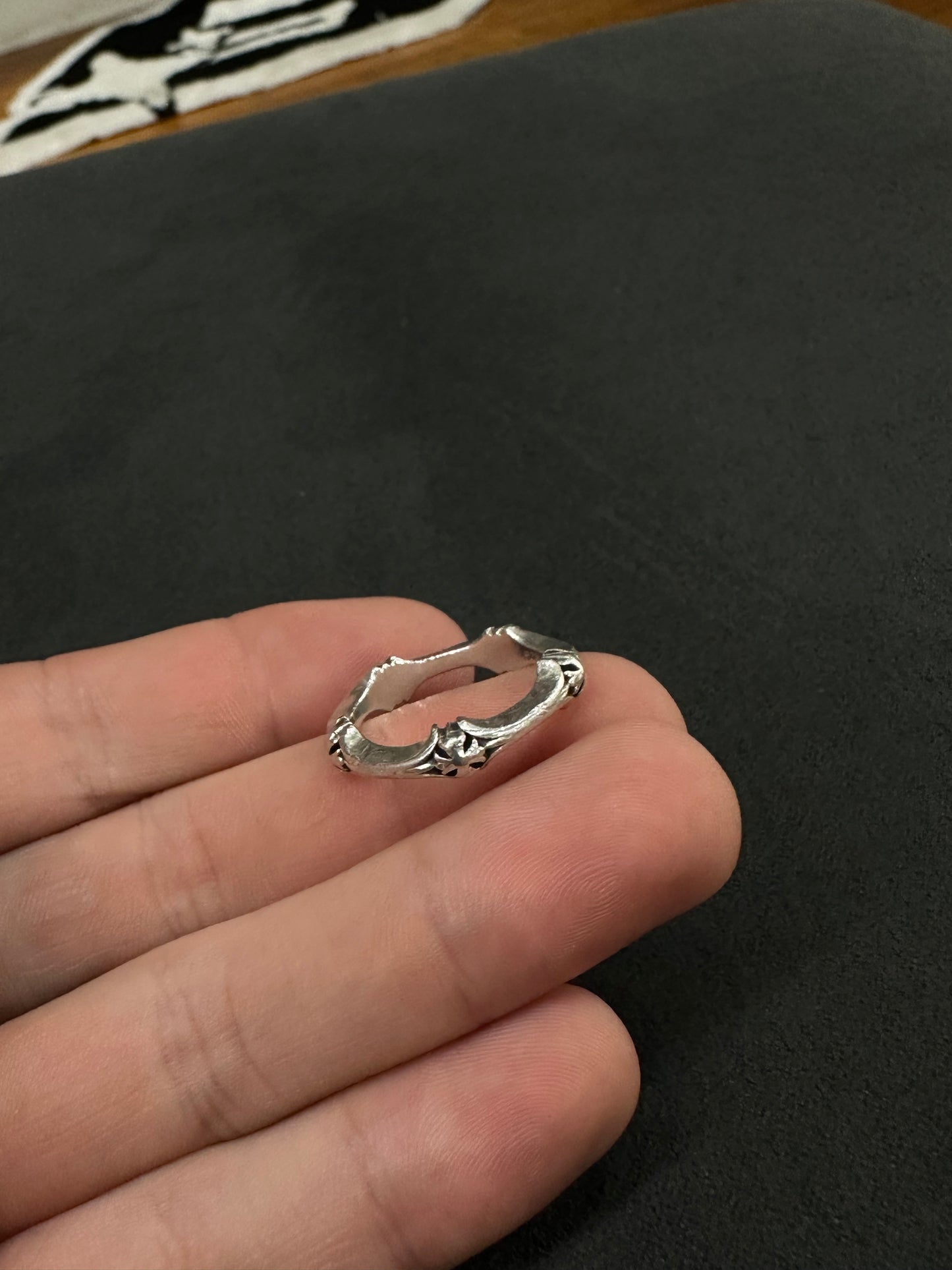 Chrome Hearts Bone Ring (7.5)
