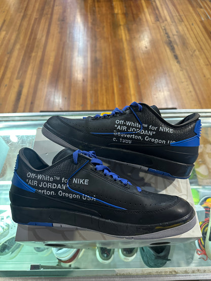 Jordan 2 Off White “Black Blue”