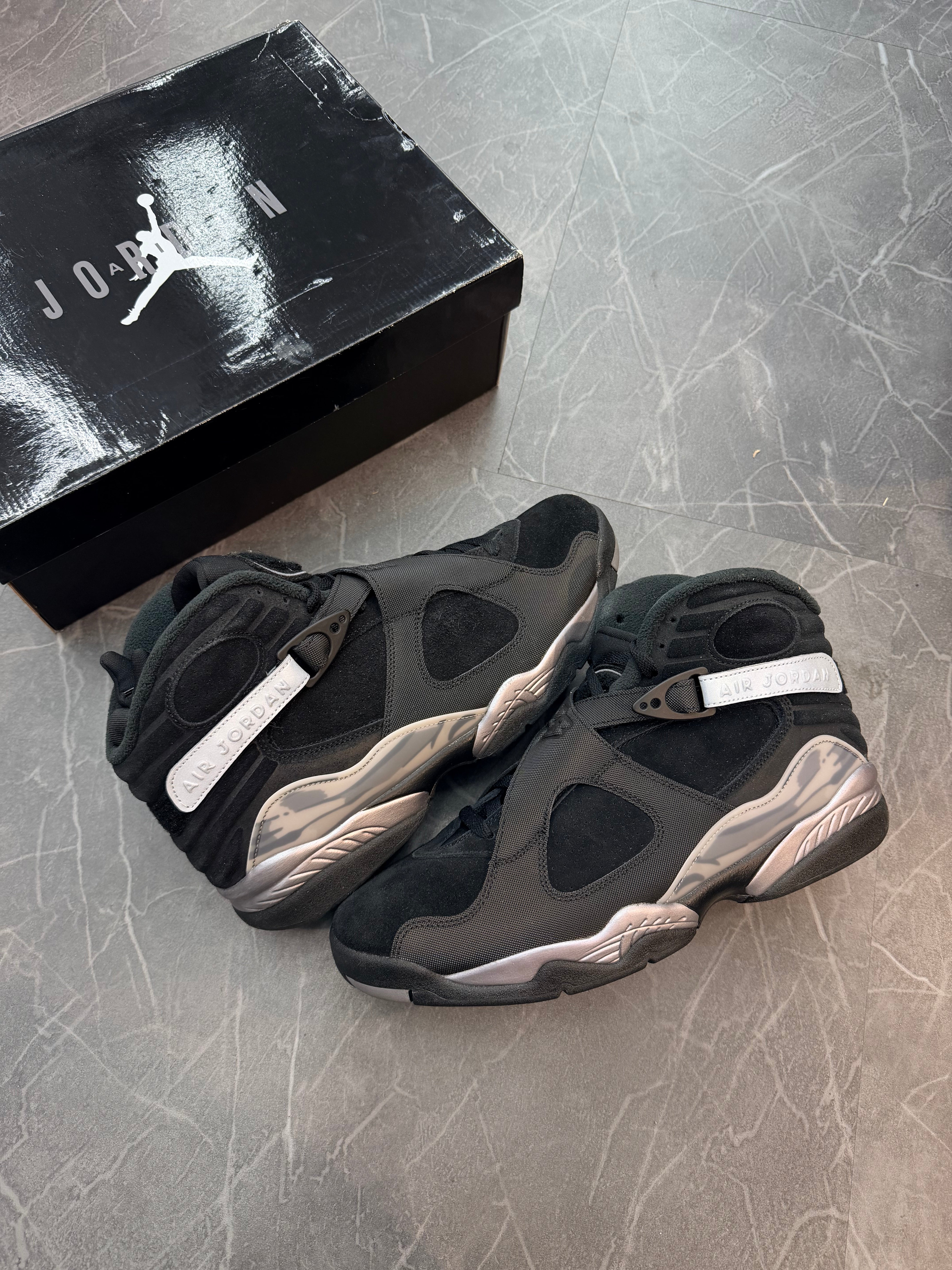 Jordan 8 “Winterized Gunsmoke”