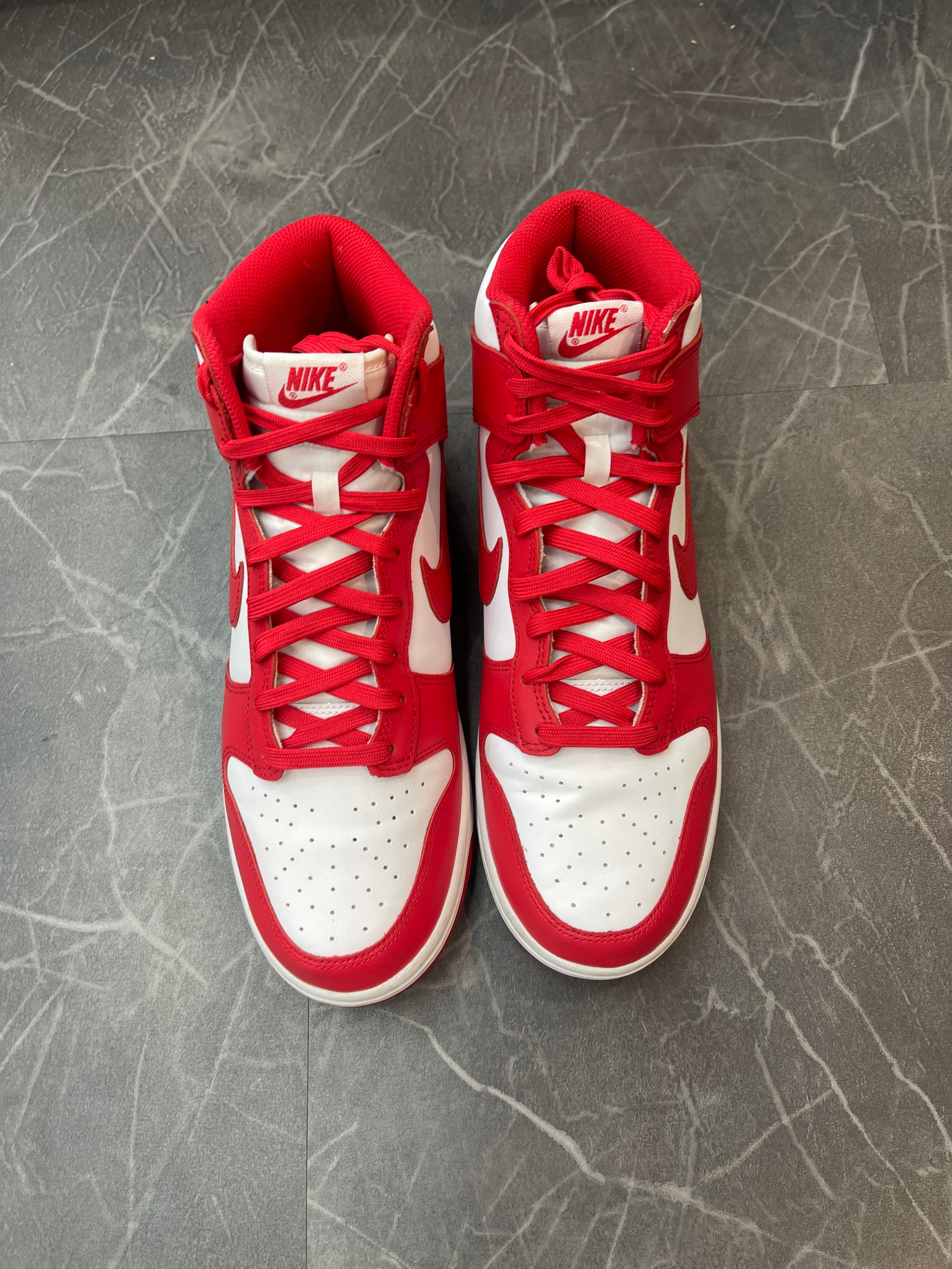 Nike Dunk High “Championship Red”
