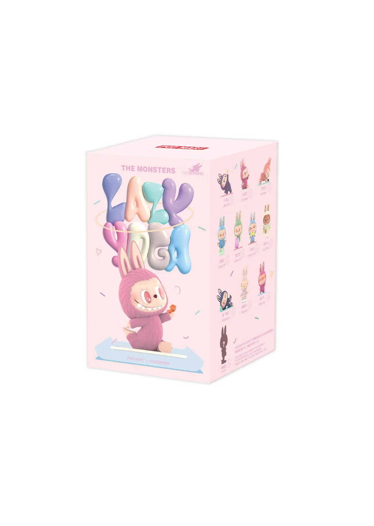 Pop Mart Labubu Lazy Yoga Figures Blind Box