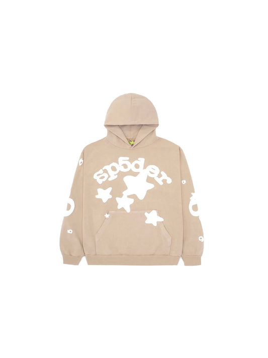 Sp5der Hoodie “Sand Beluga”