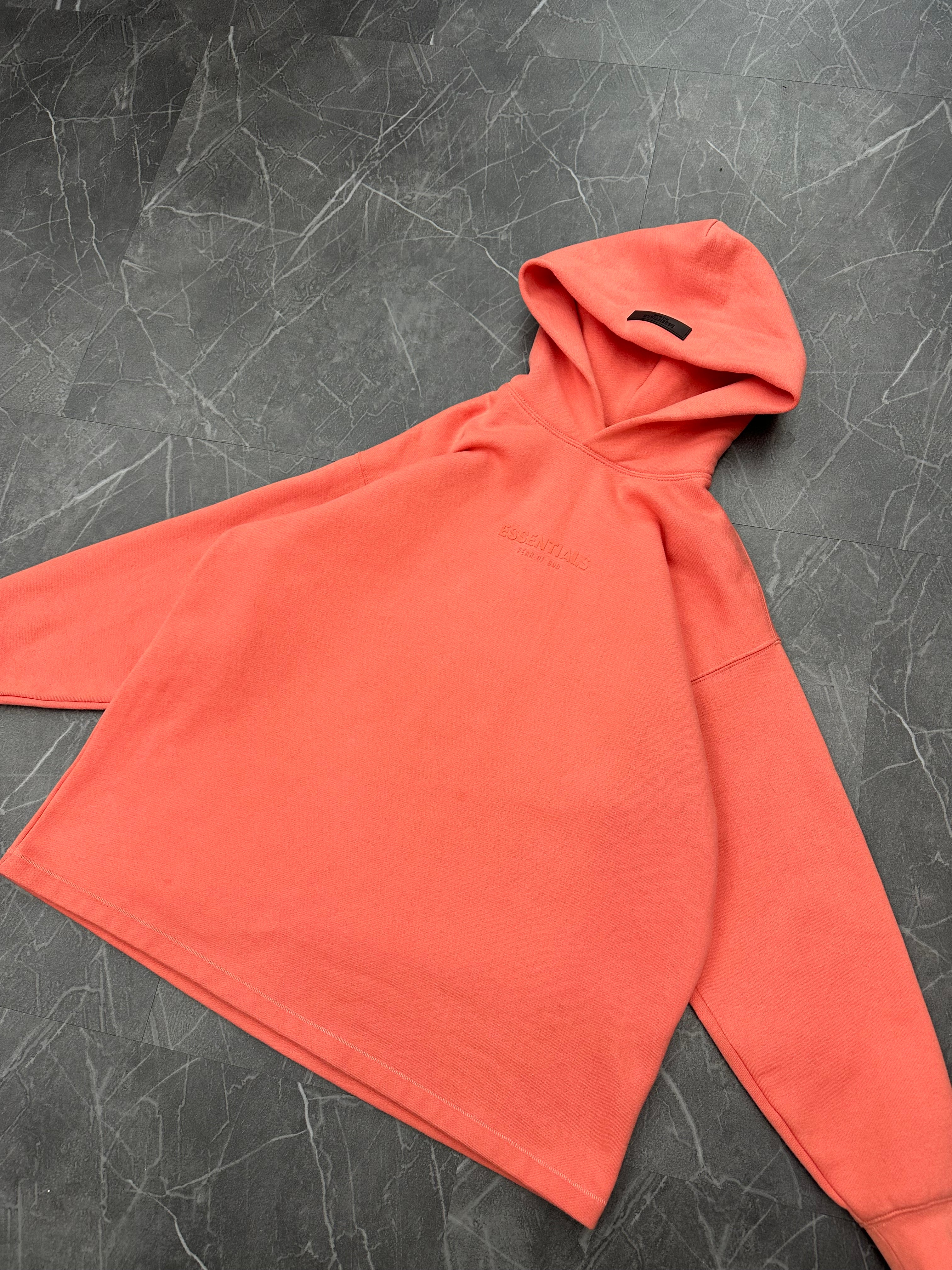 Essentials Relaxed Hoodie “Coral”