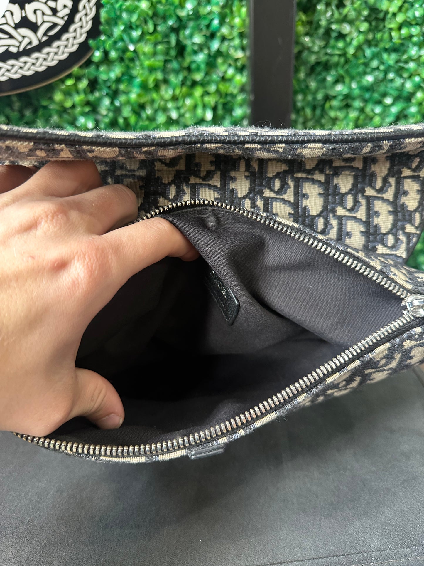 Dior Saddle Bag Oblique Jacquard