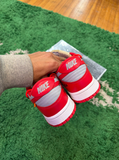 Nike Dunk Low x Off-White “University Red”