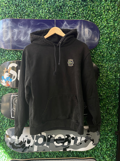 Supreme x Lacoste Hoodie “Black”