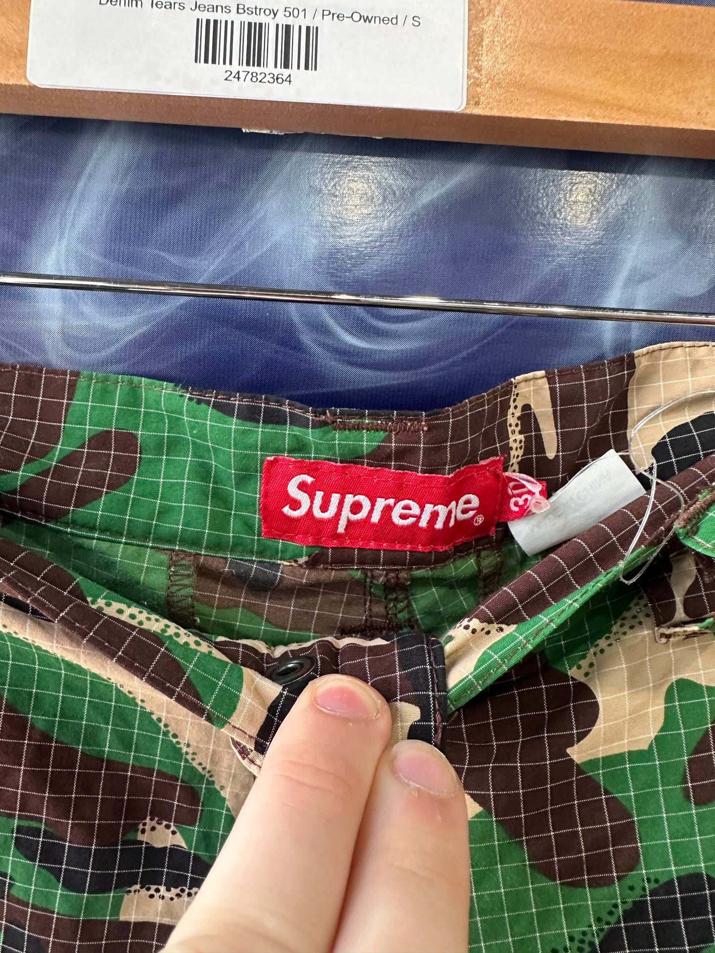 Supreme Support Unit Nylon Ripstop Pant Camo (30)