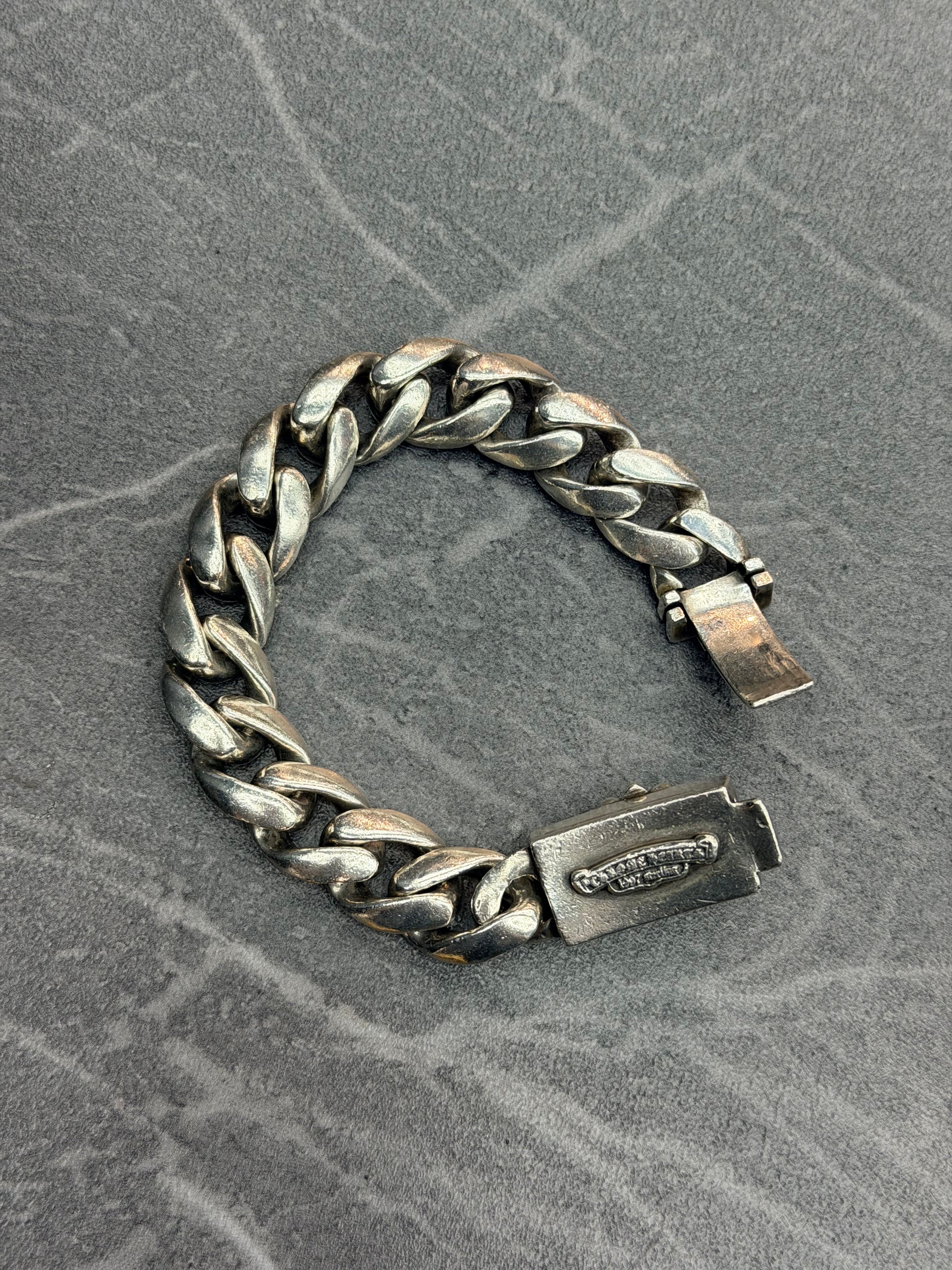 Chrome Hearts Floral ID Cuban Bracelet