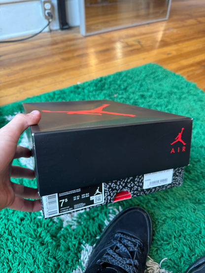 Jordan 3 “Black Cat”