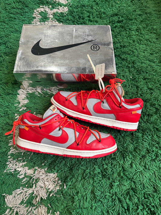 Nike Off White Dunk “University Red”