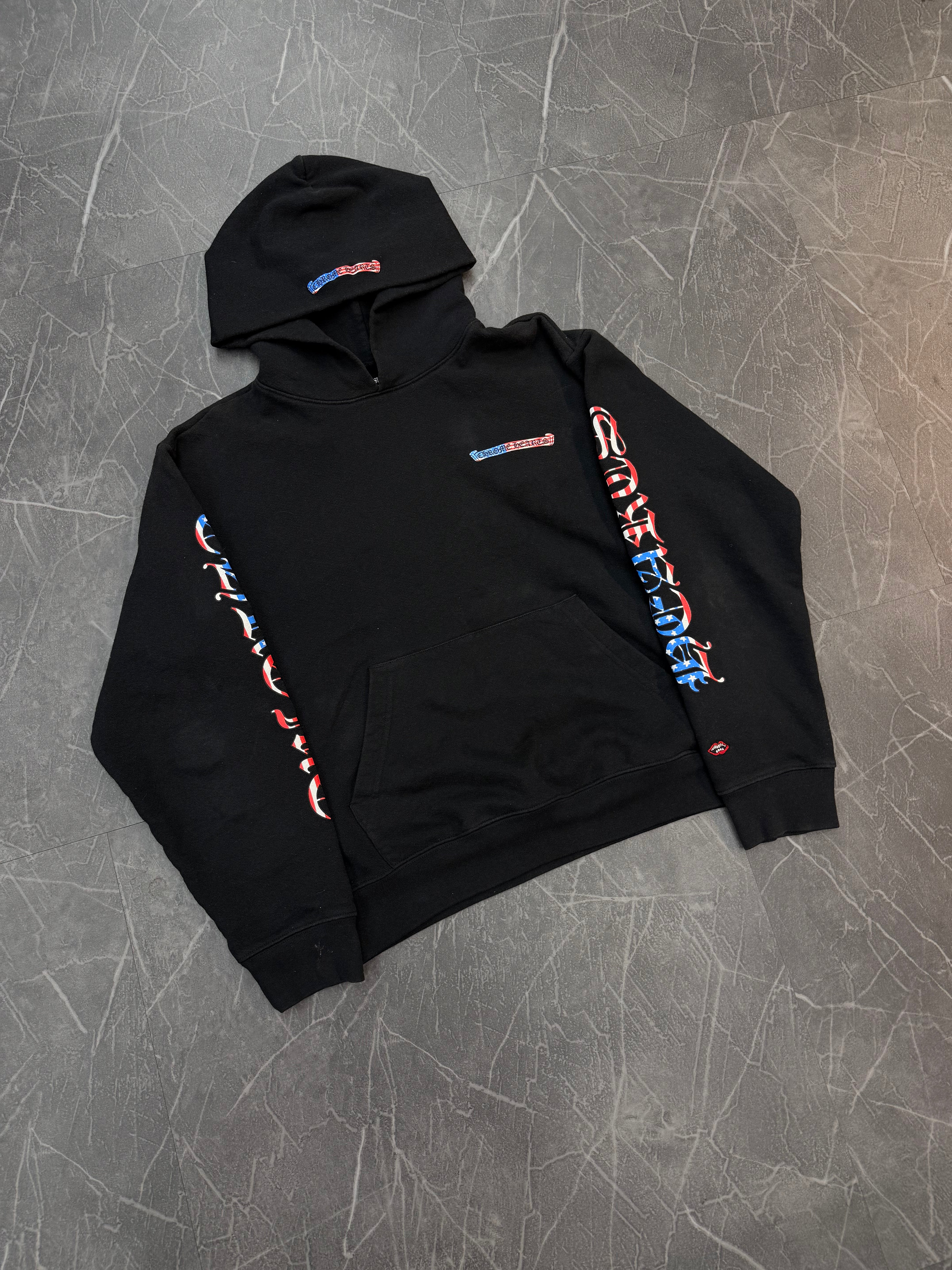 Chrome Hearts Matty Boy USA Scroll Hoodie