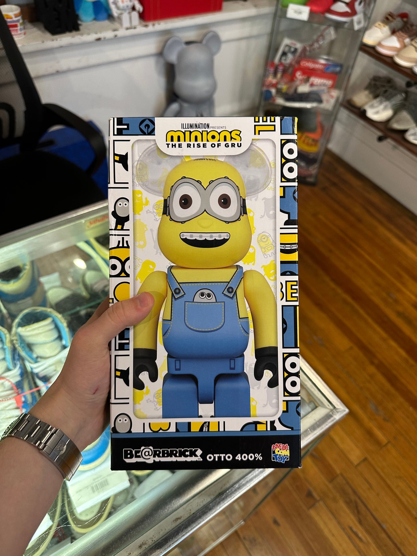 BearBrick 400% “Minions” Rise of Gru Otto