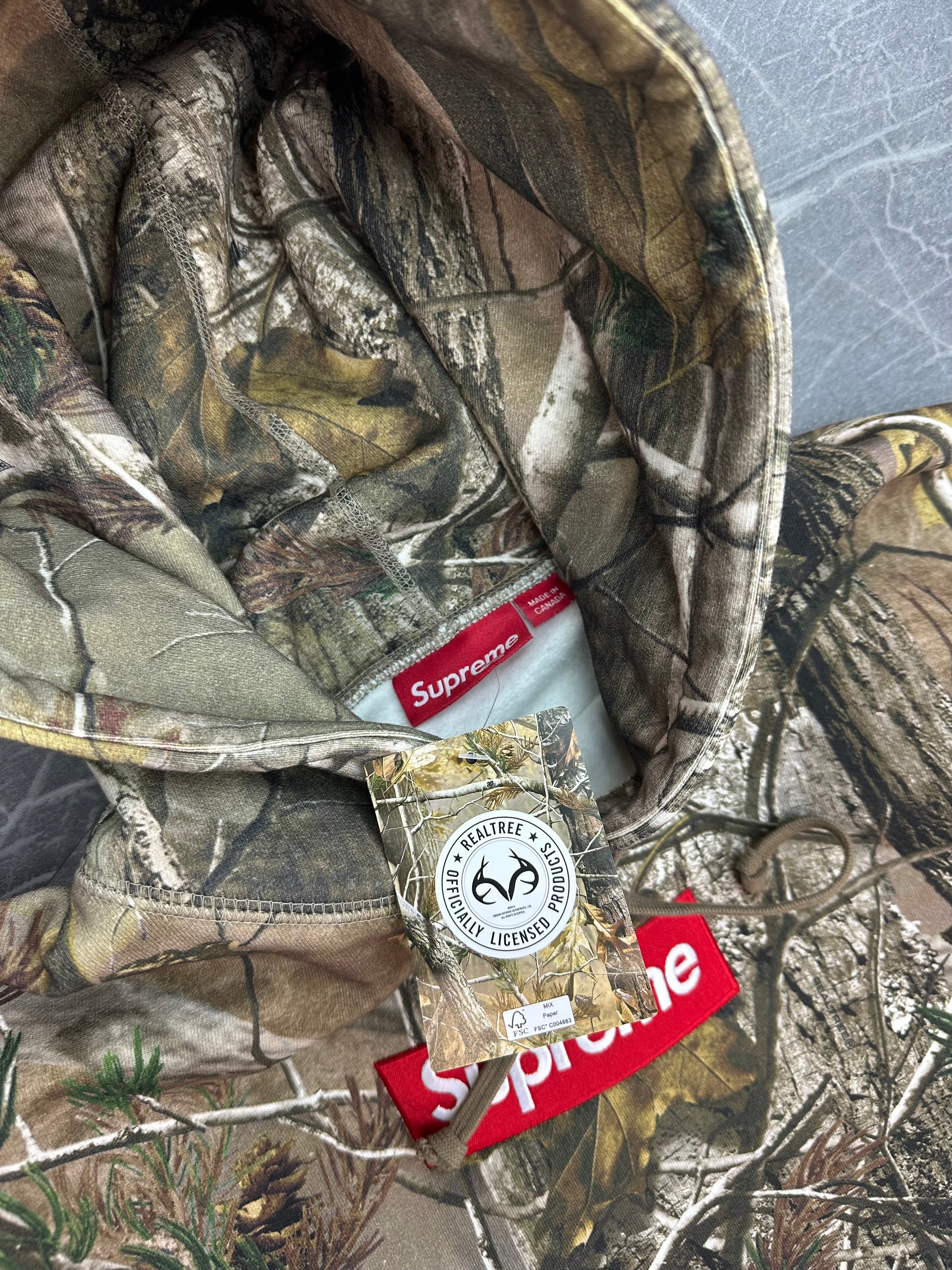 Supreme Box Logo Hoodie “Realtree Camo” (FW25)