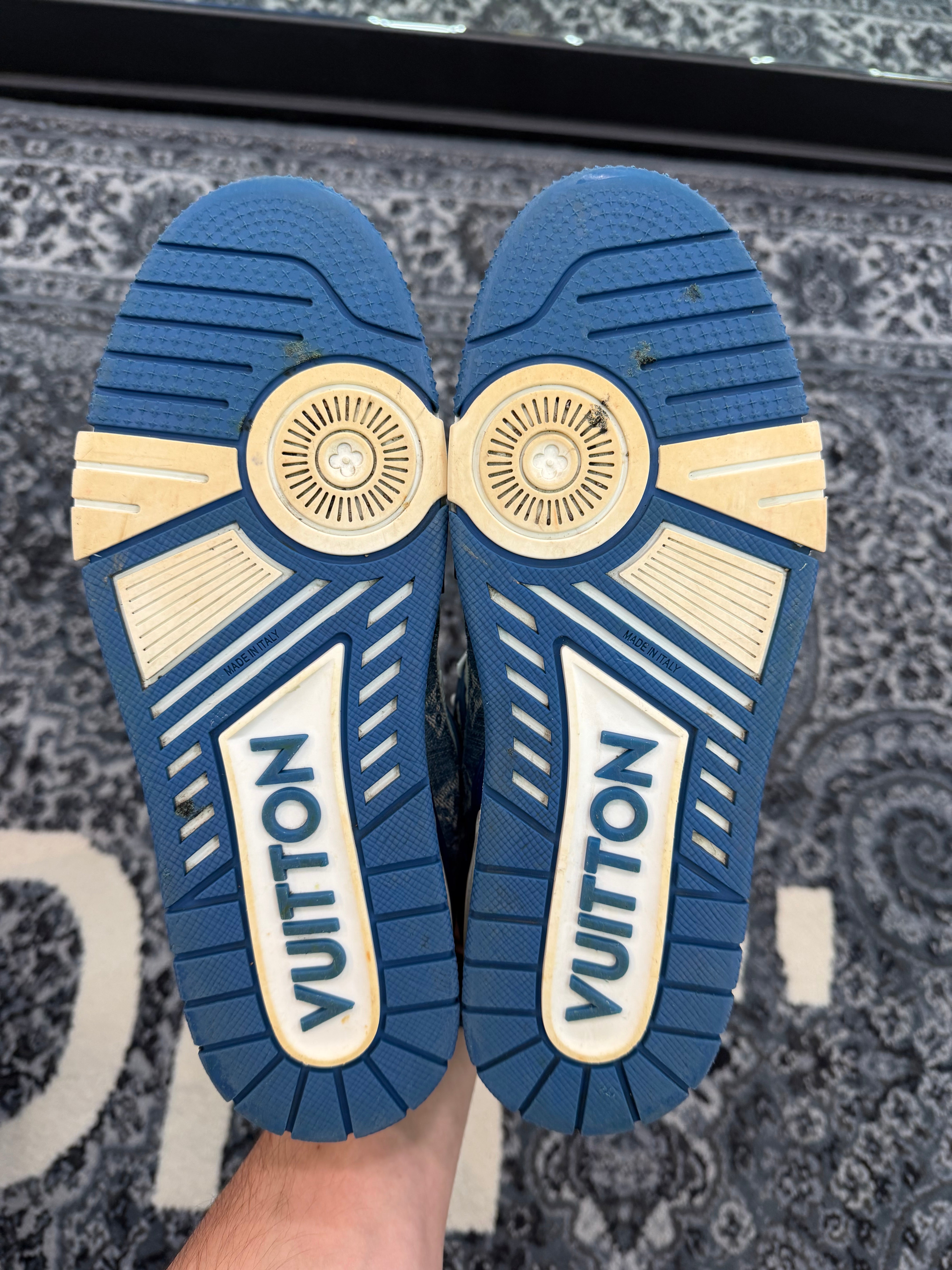 Louis Vuitton Trainer “Denim Blue”