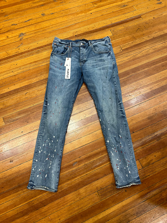 Purple Brand Jeans “Paint Splatter” (38)