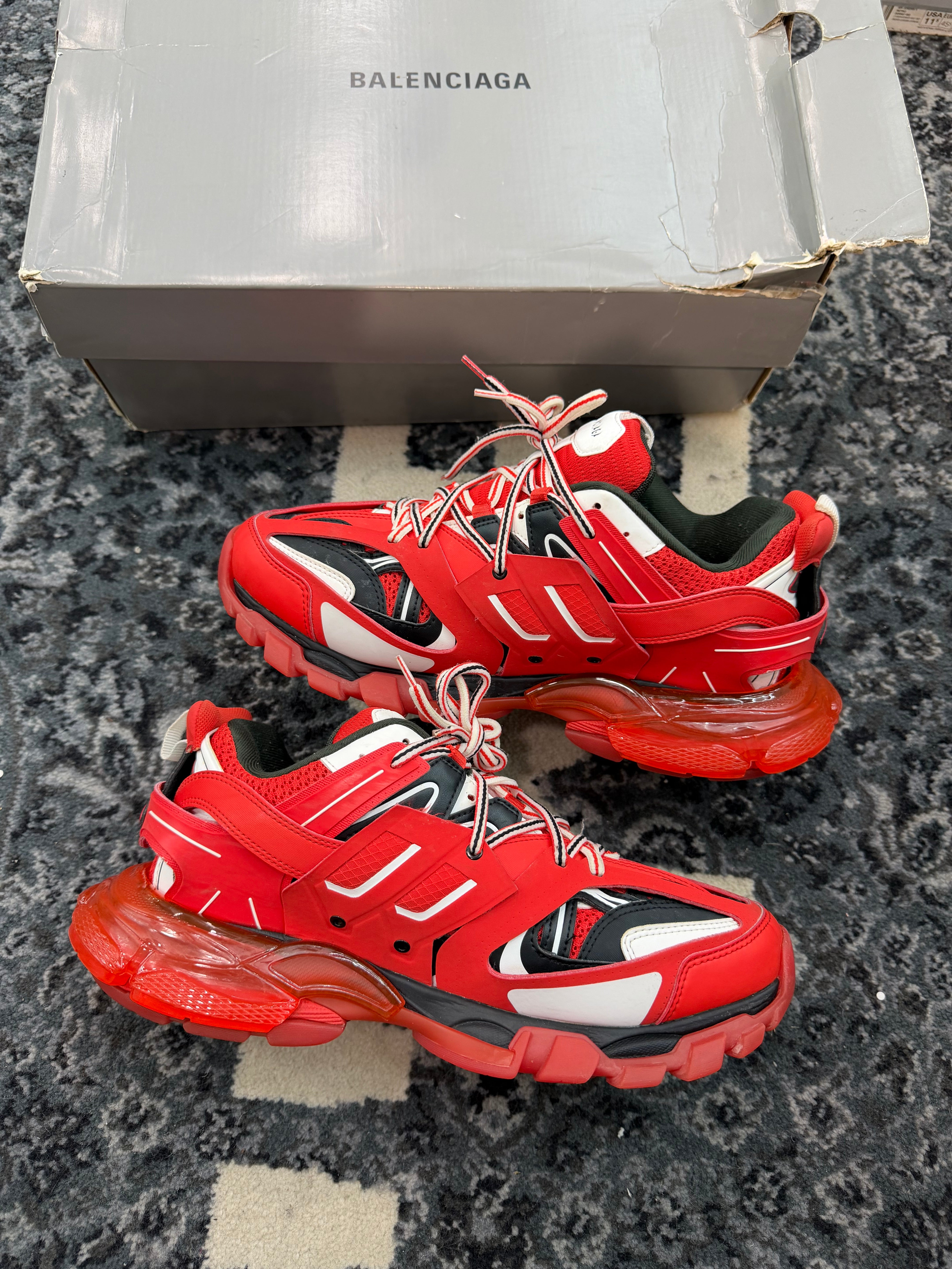 Balenciaga Track “Red Black”