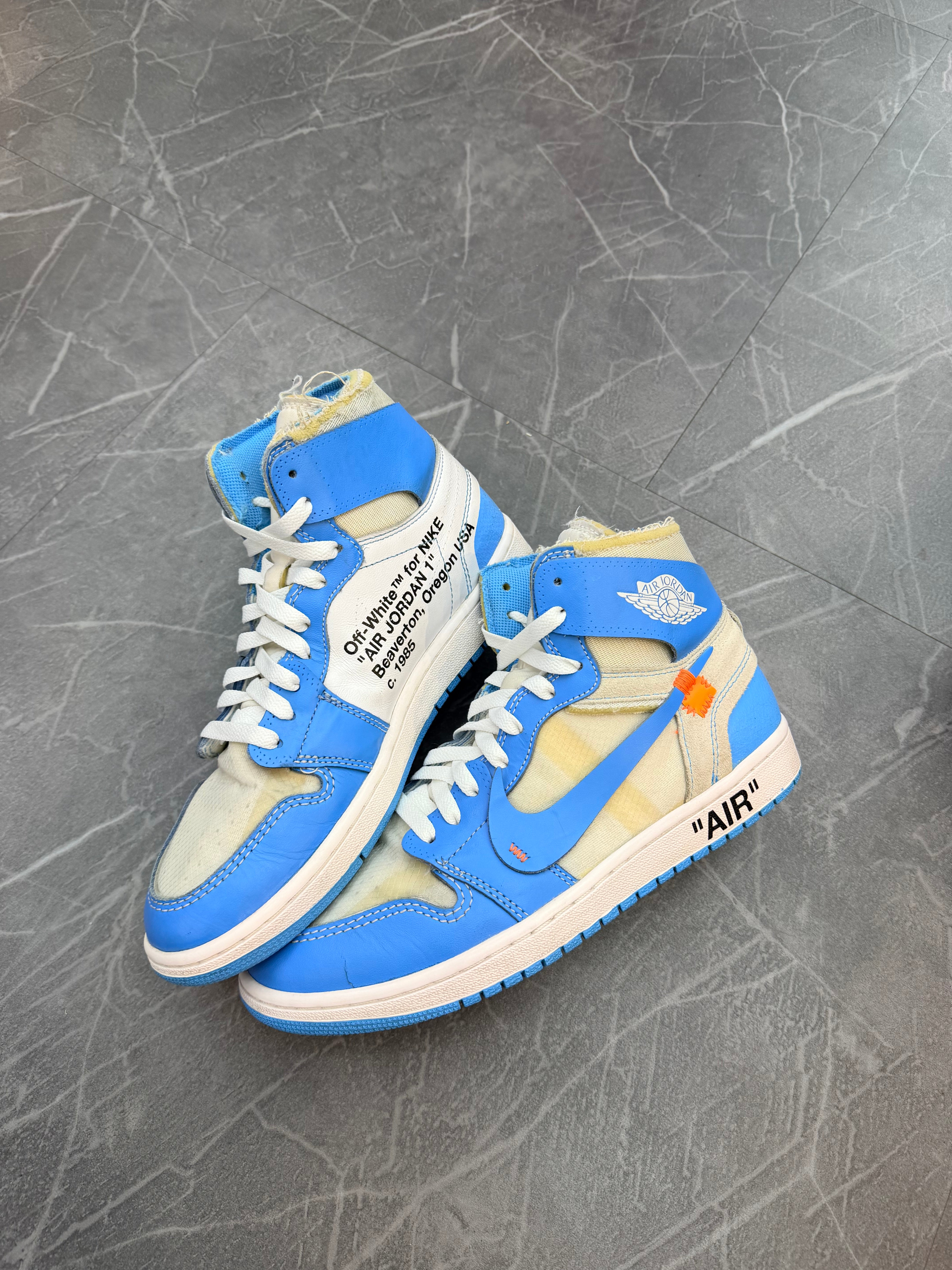 Off-White Jordan 1 High “UNC”