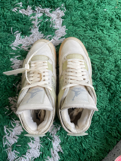 Jordan 4 x Off White “Sail”