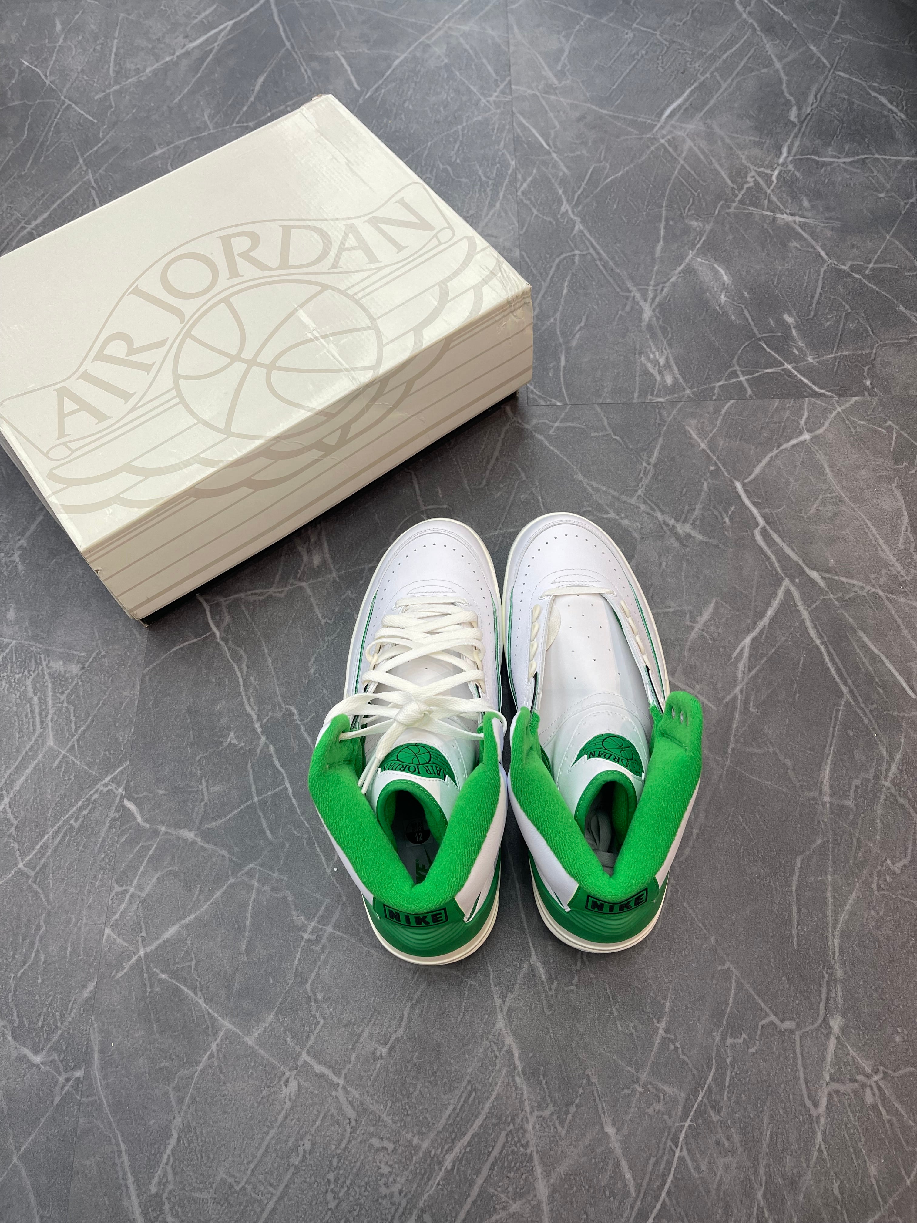 Jordan 2 High “Lucky Green”
