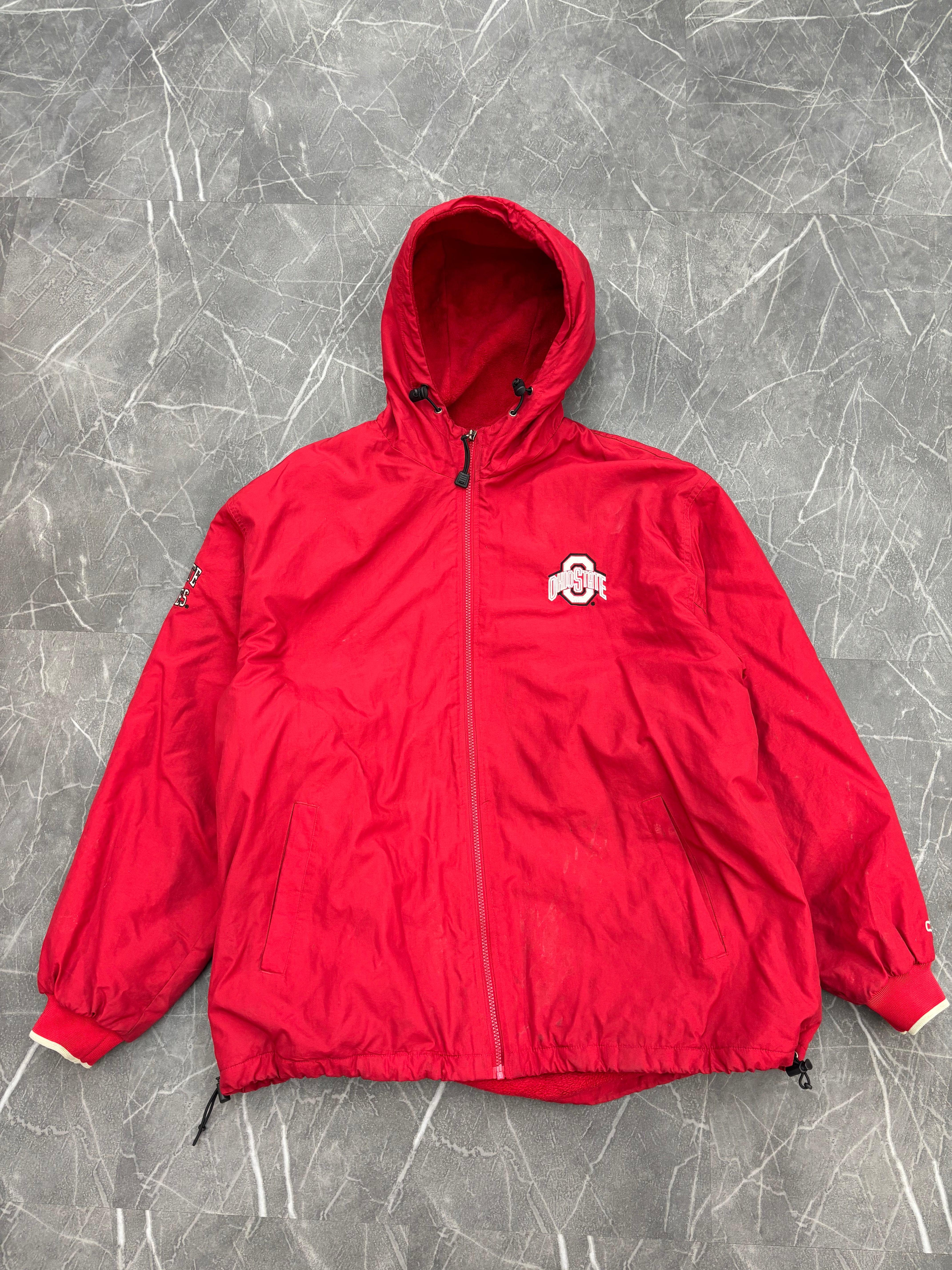 Ohio State Embroidered Puffer Jacket (L)