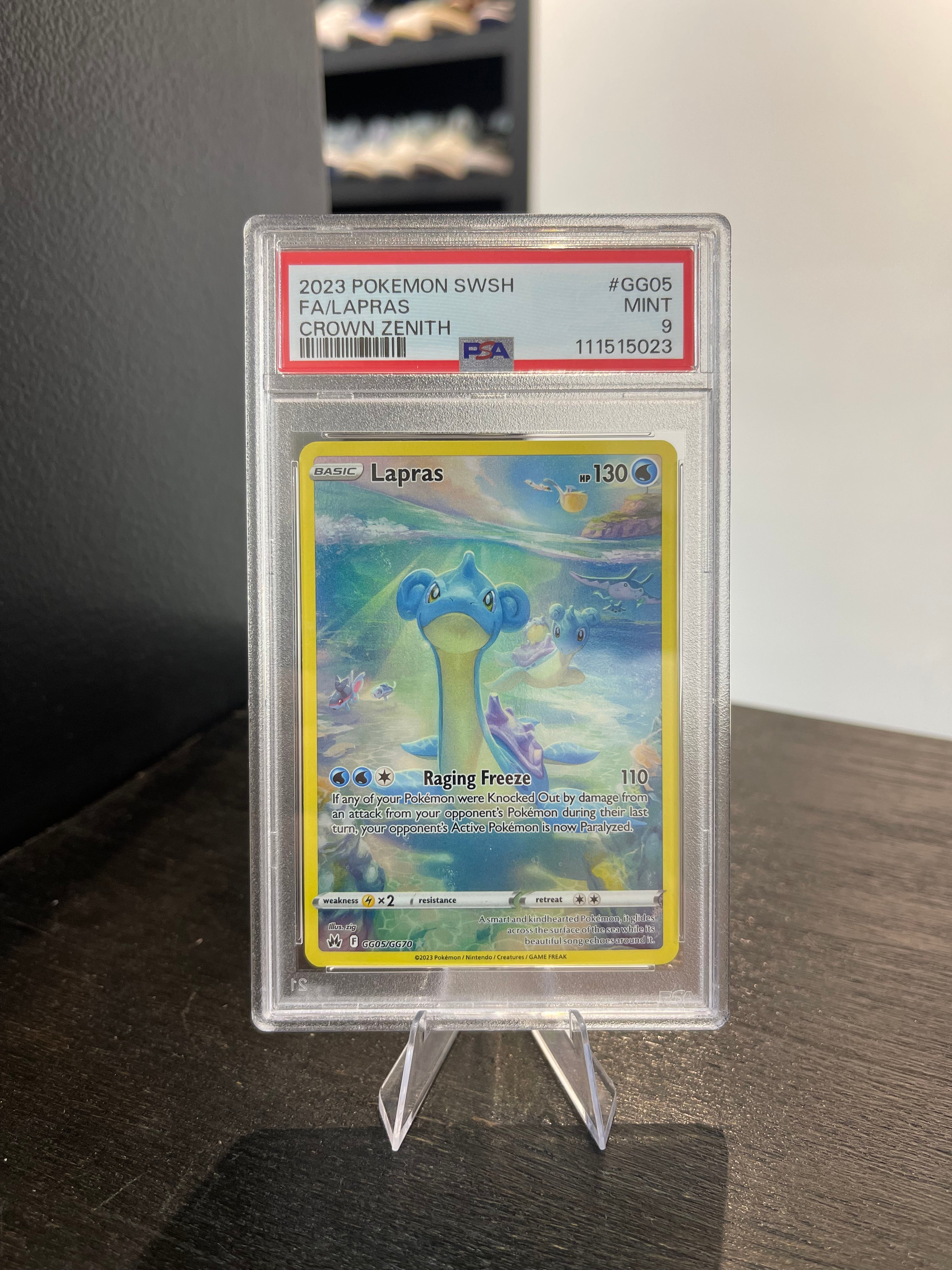 Lapras #GG05 (PSA 9)