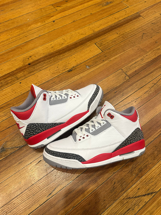 Jordan 3 “Fire Red”