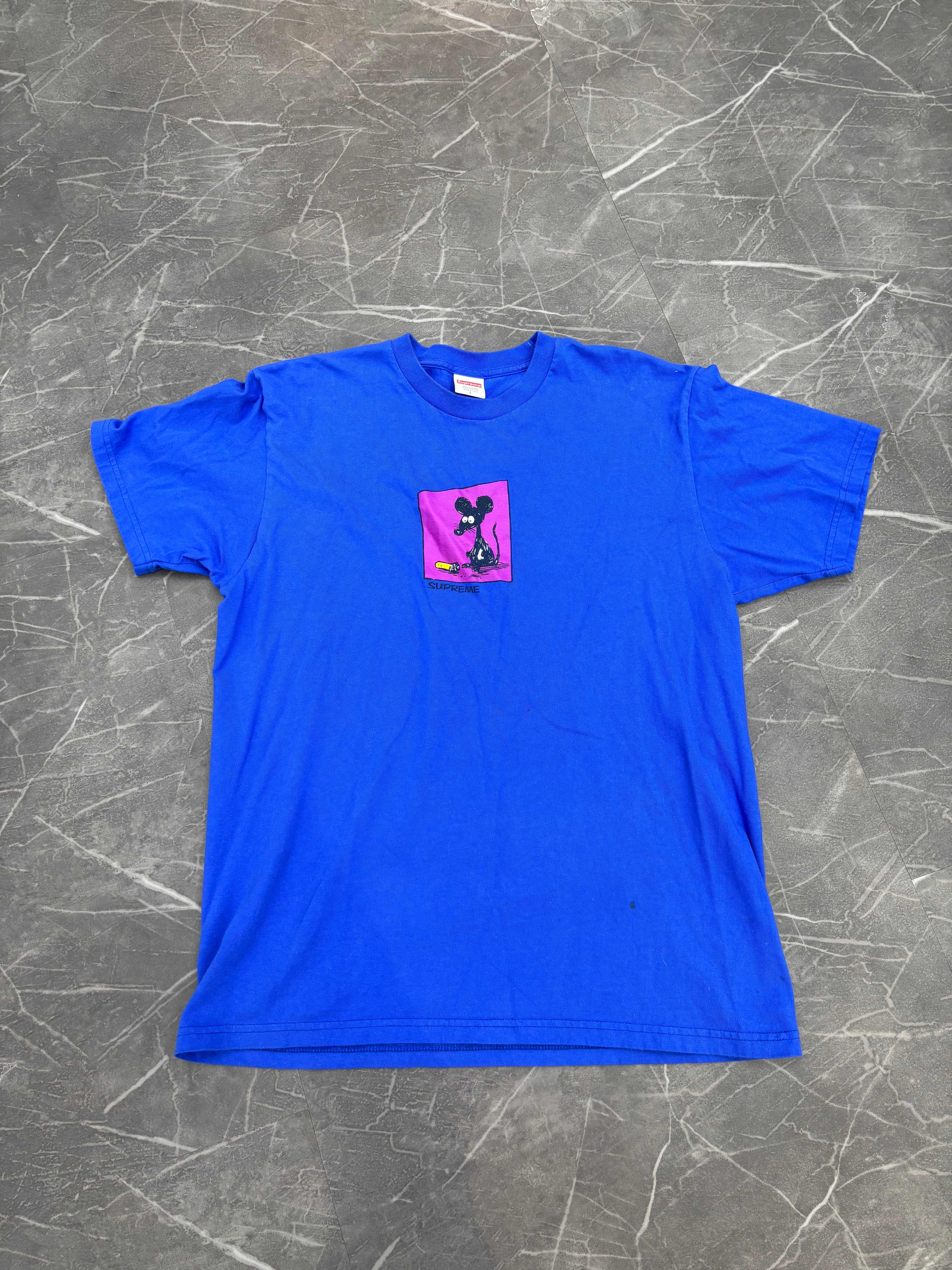 Supreme Mouse Tee “Royal Blue”
