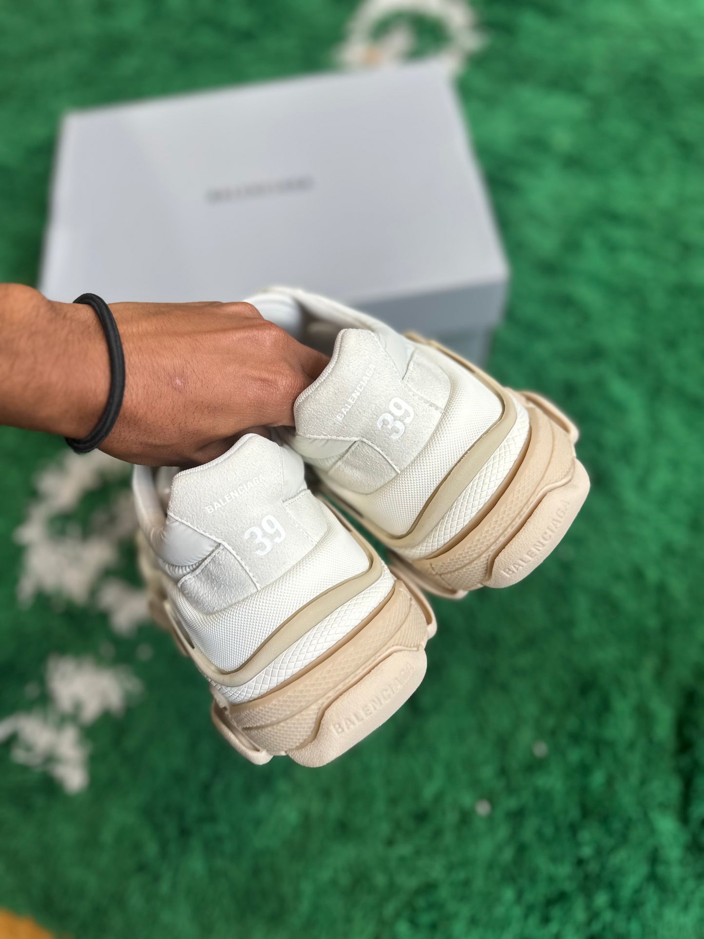 Balenciaga Triple S “White Beige”