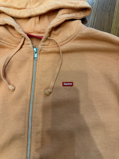 Supreme Small Box Logo Zip-Up “Orange”