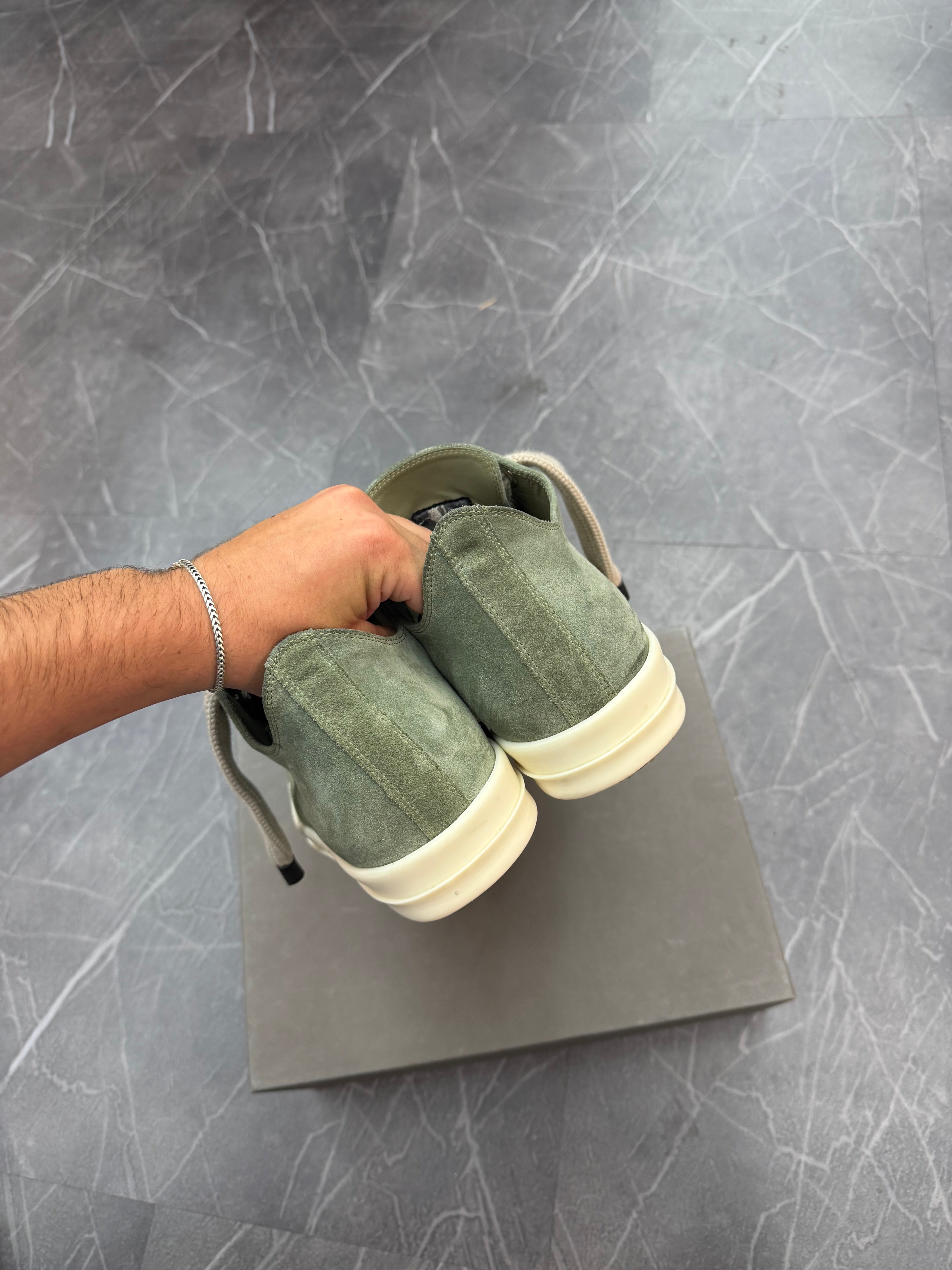 Rick Owens Jumbolace Green/Milk