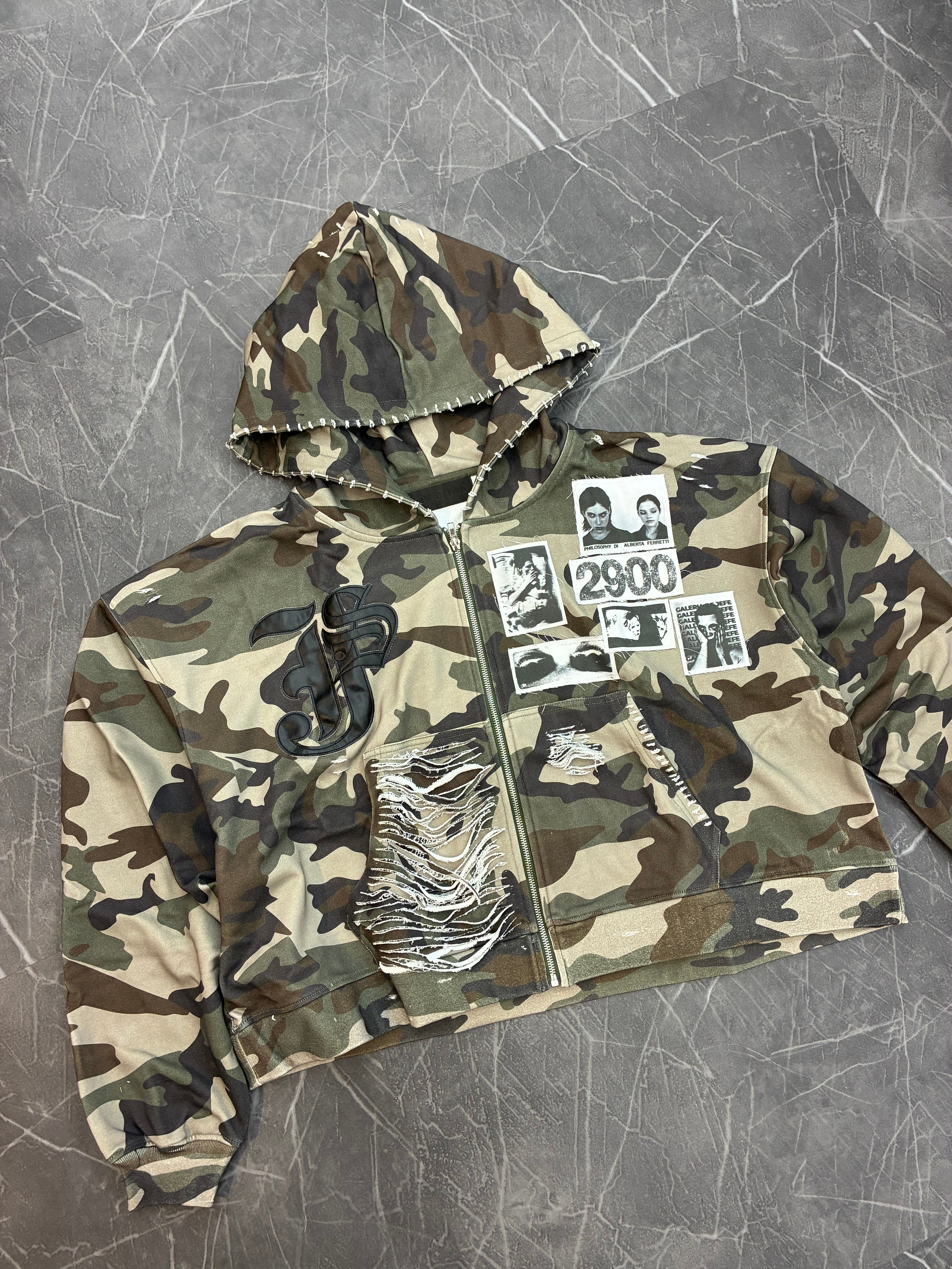 Jefe Studios Camo Zip Up