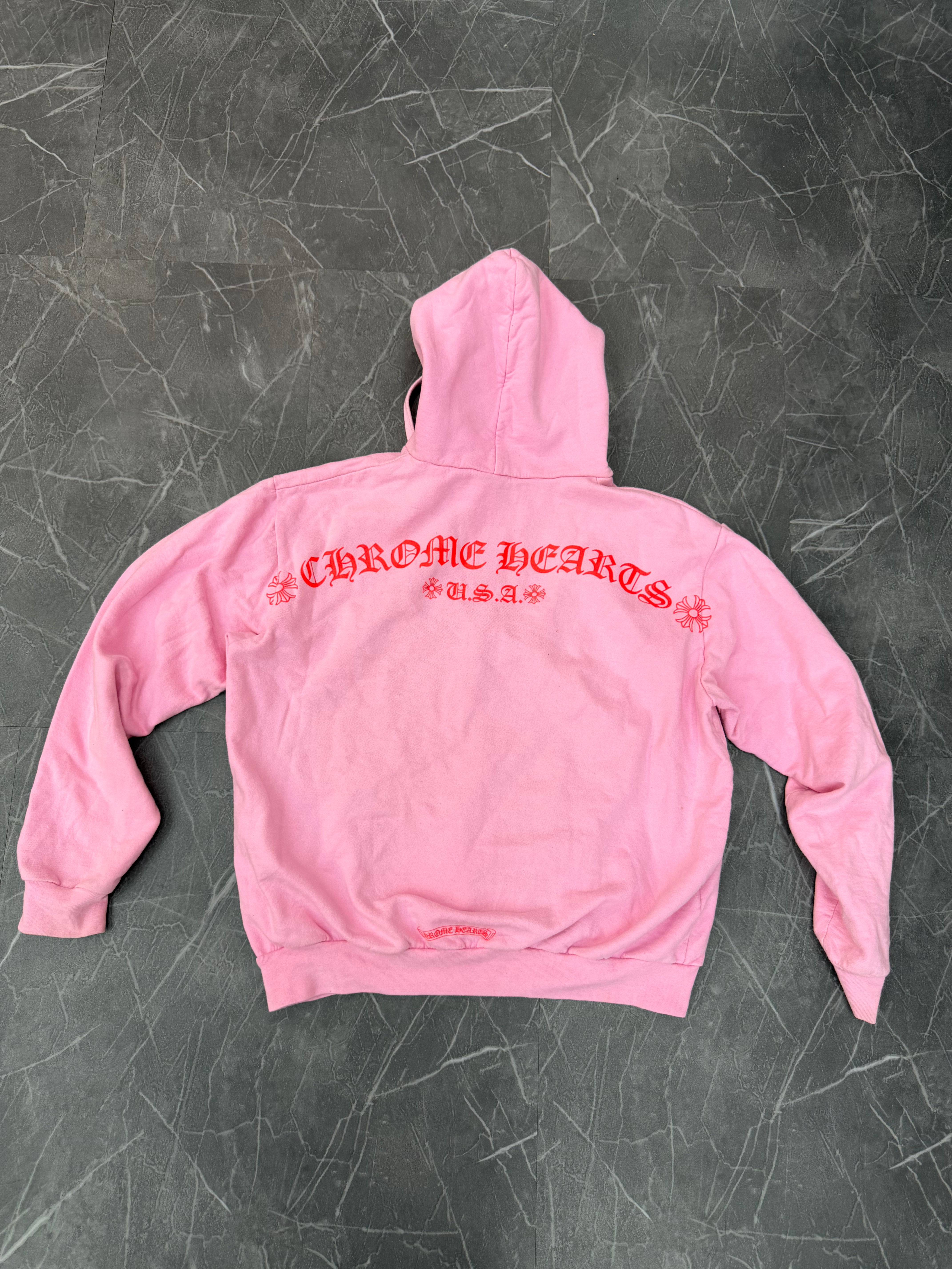 Chrome Hearts Hoodie “Pink”