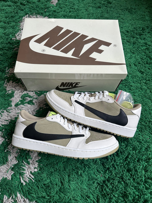 Jordan 1 Low Golf Travis Scott “Neutral Olive”