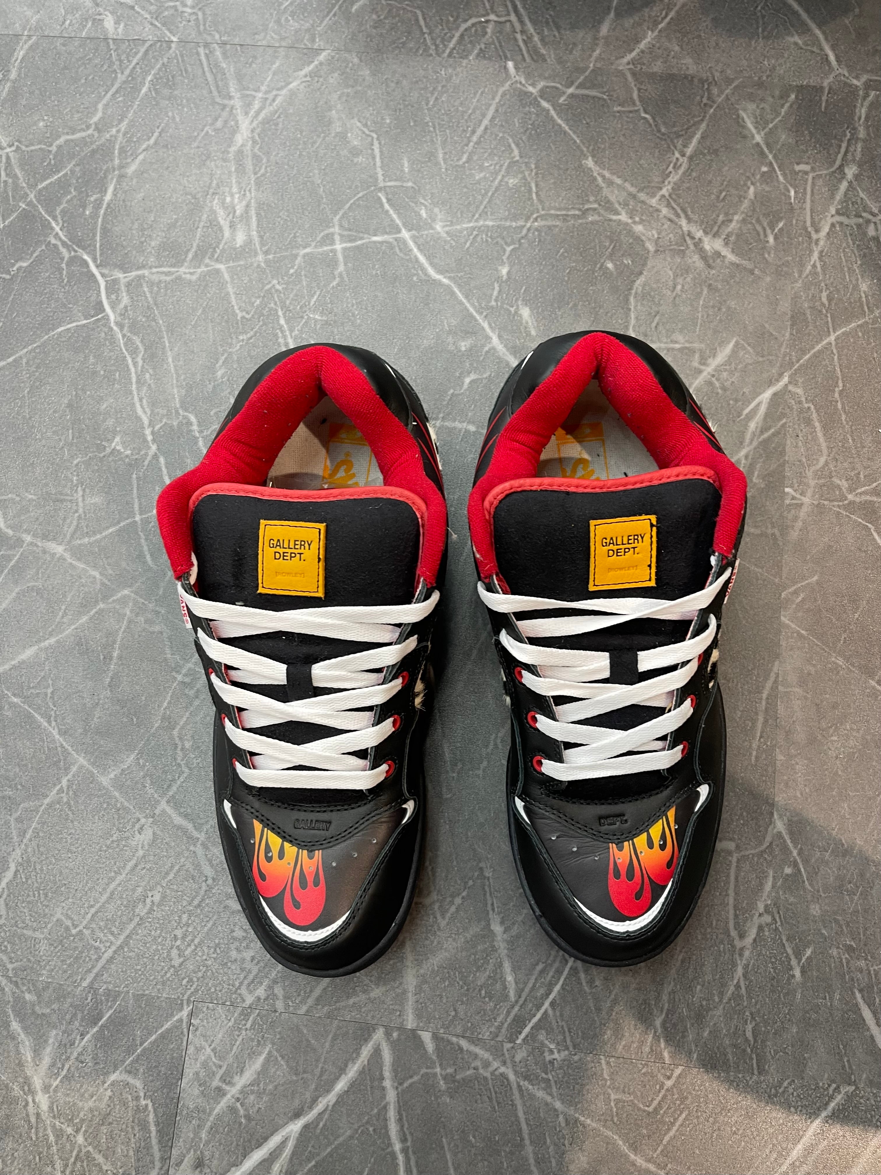Vans x Gallery Dept. Rowly XL “Black Flame”