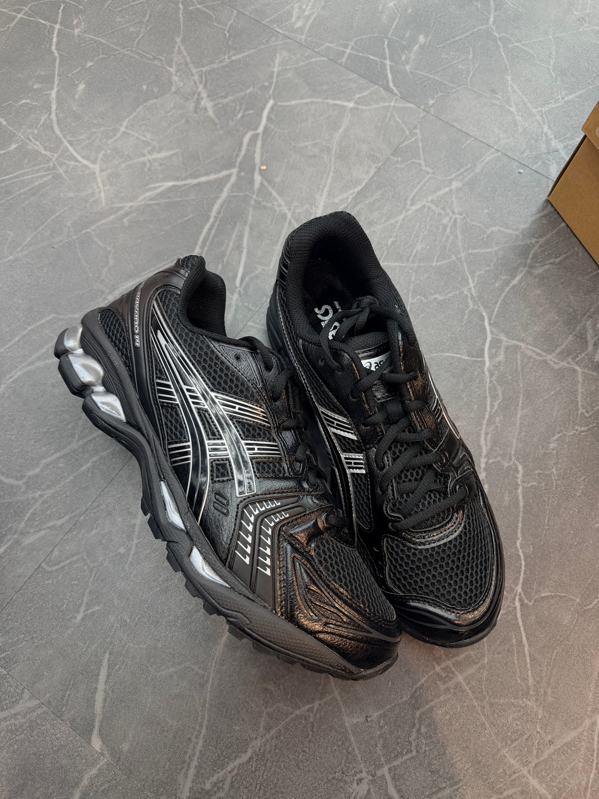ASICS Gel-Kayano 14 Black Pure Silver