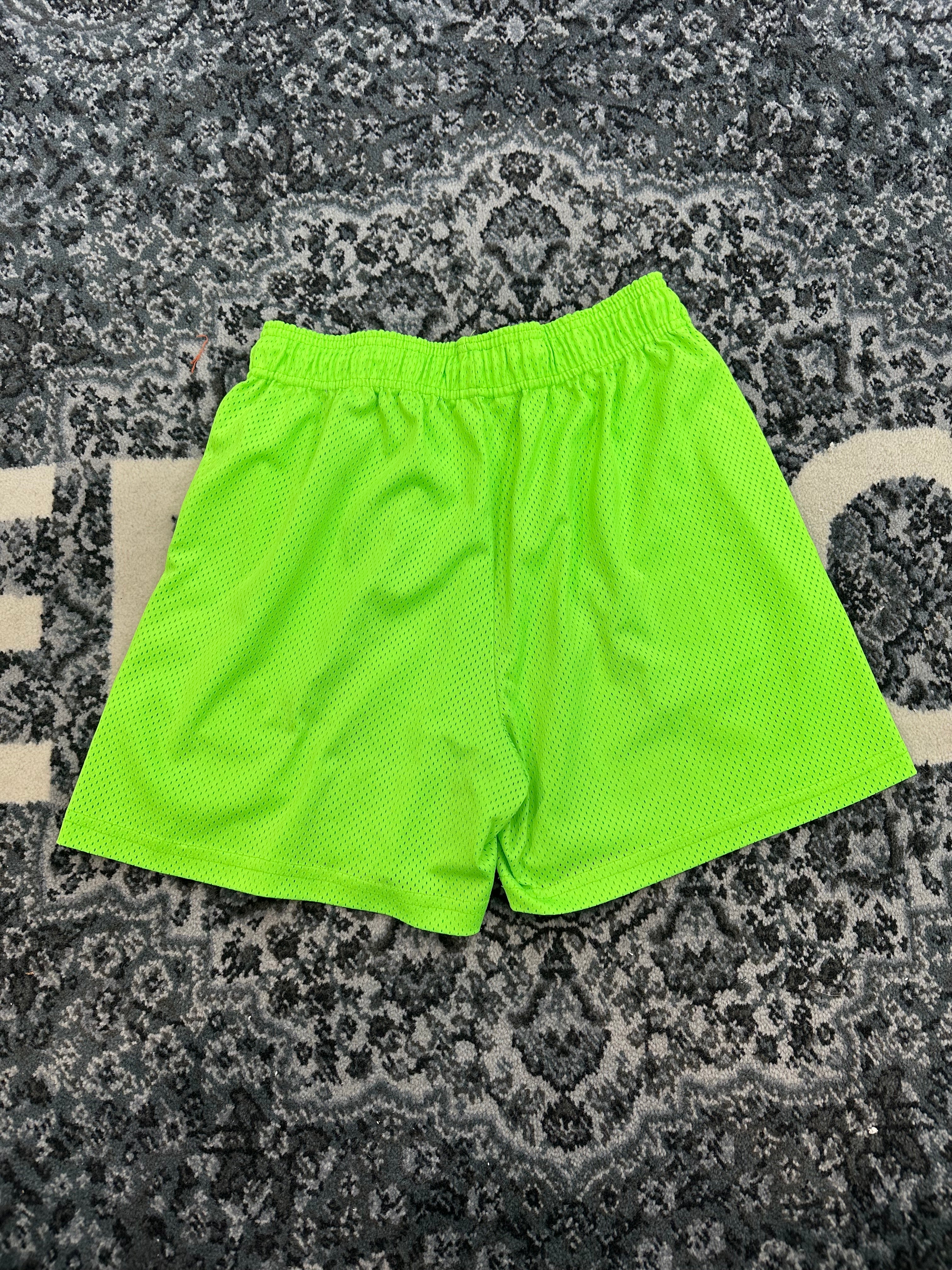 Eric Emanuel Shorts “New York Sunshine” Neon Green
