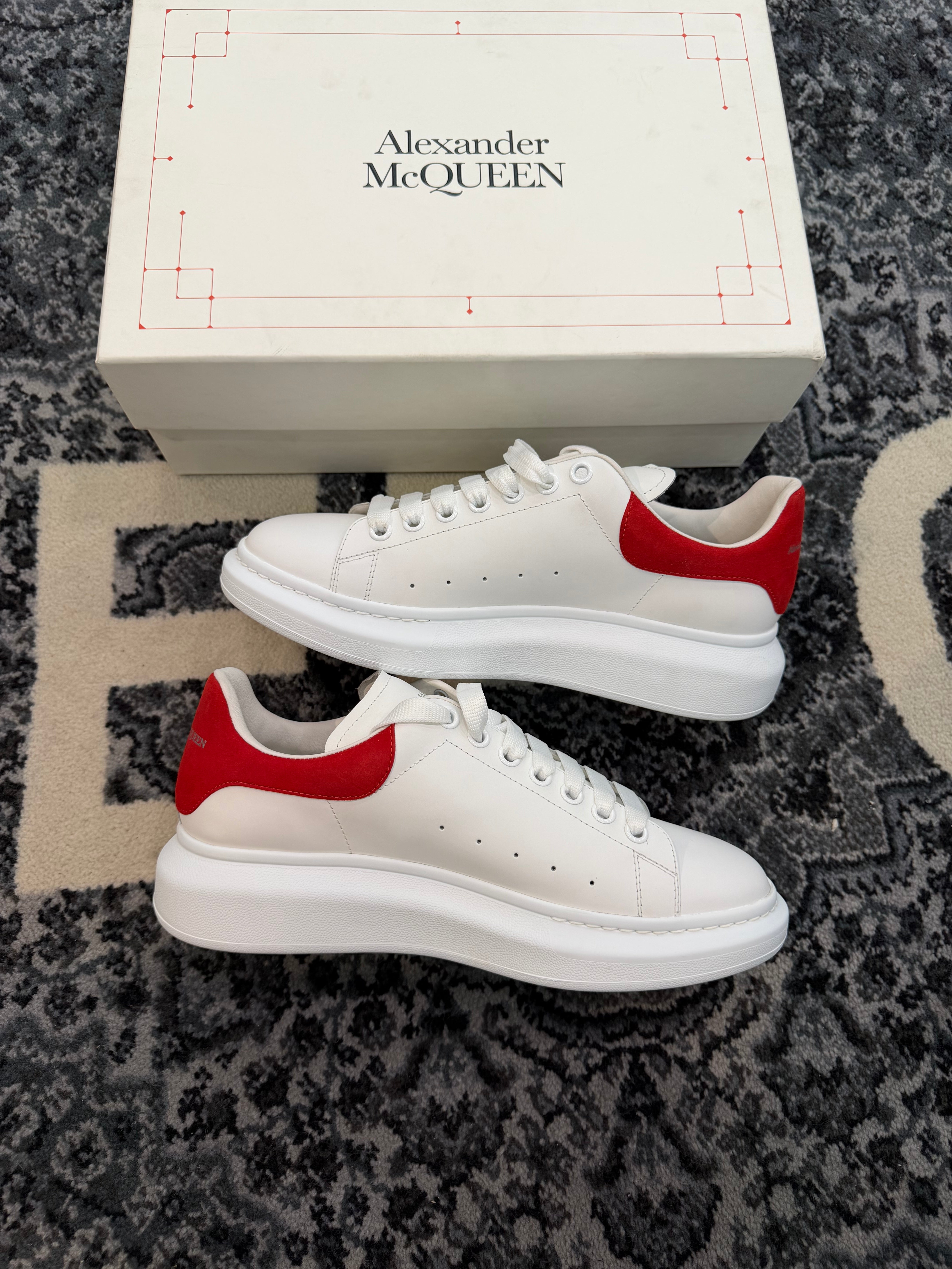 Alexander Mcqueen Sneaker Low “Red White”